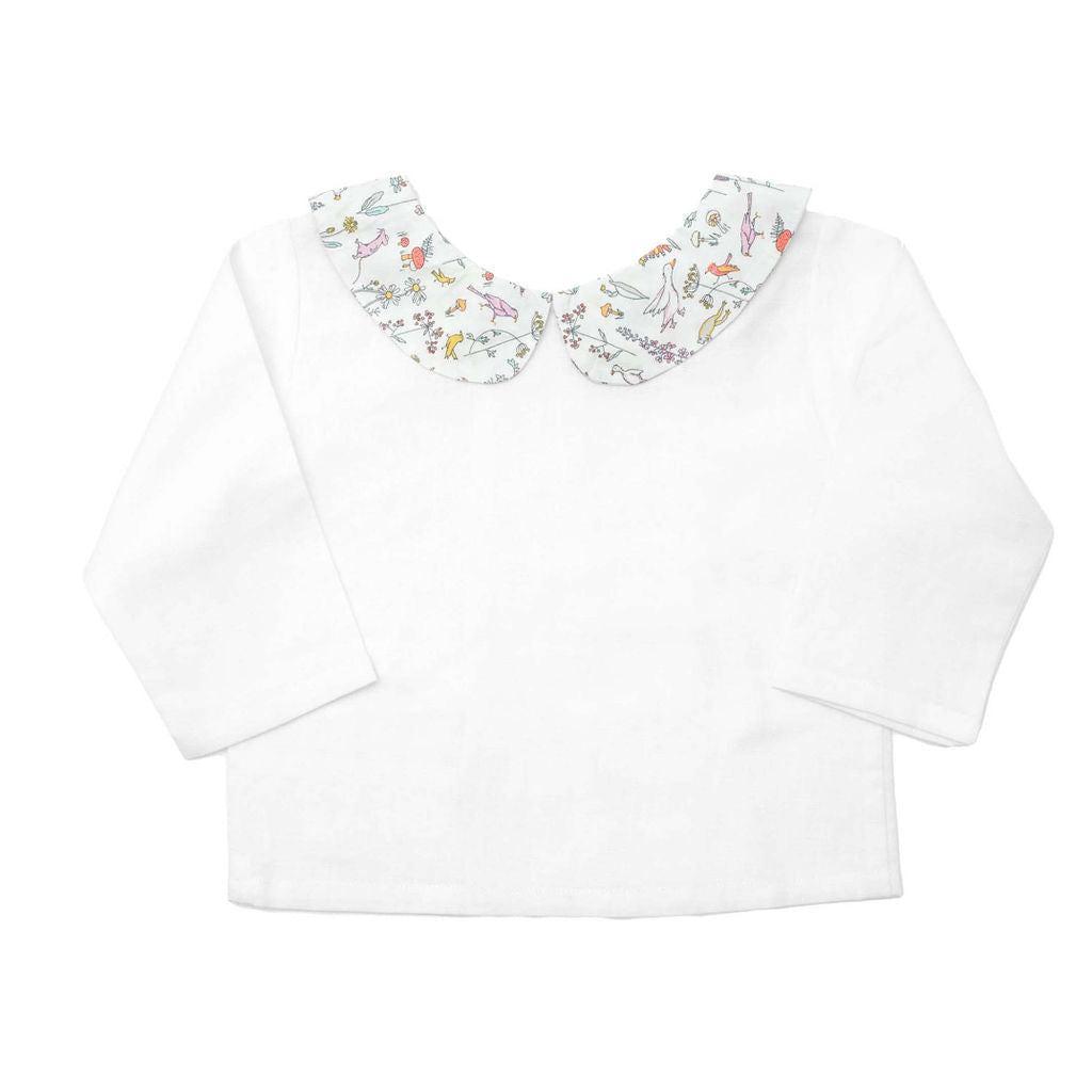 Double Button Blouse | Liberty 'theo'