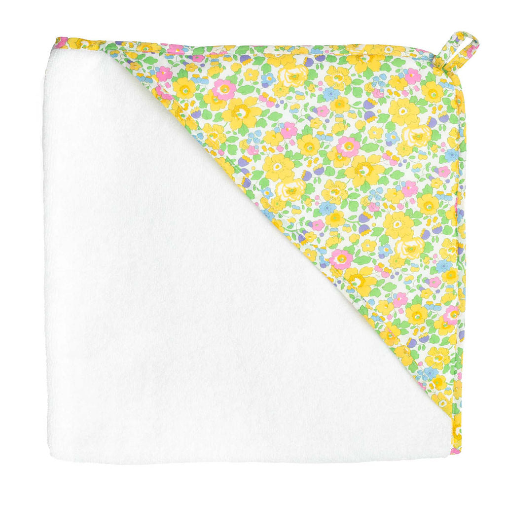 Hooded Towel | Liberty 'betsy' Yellow