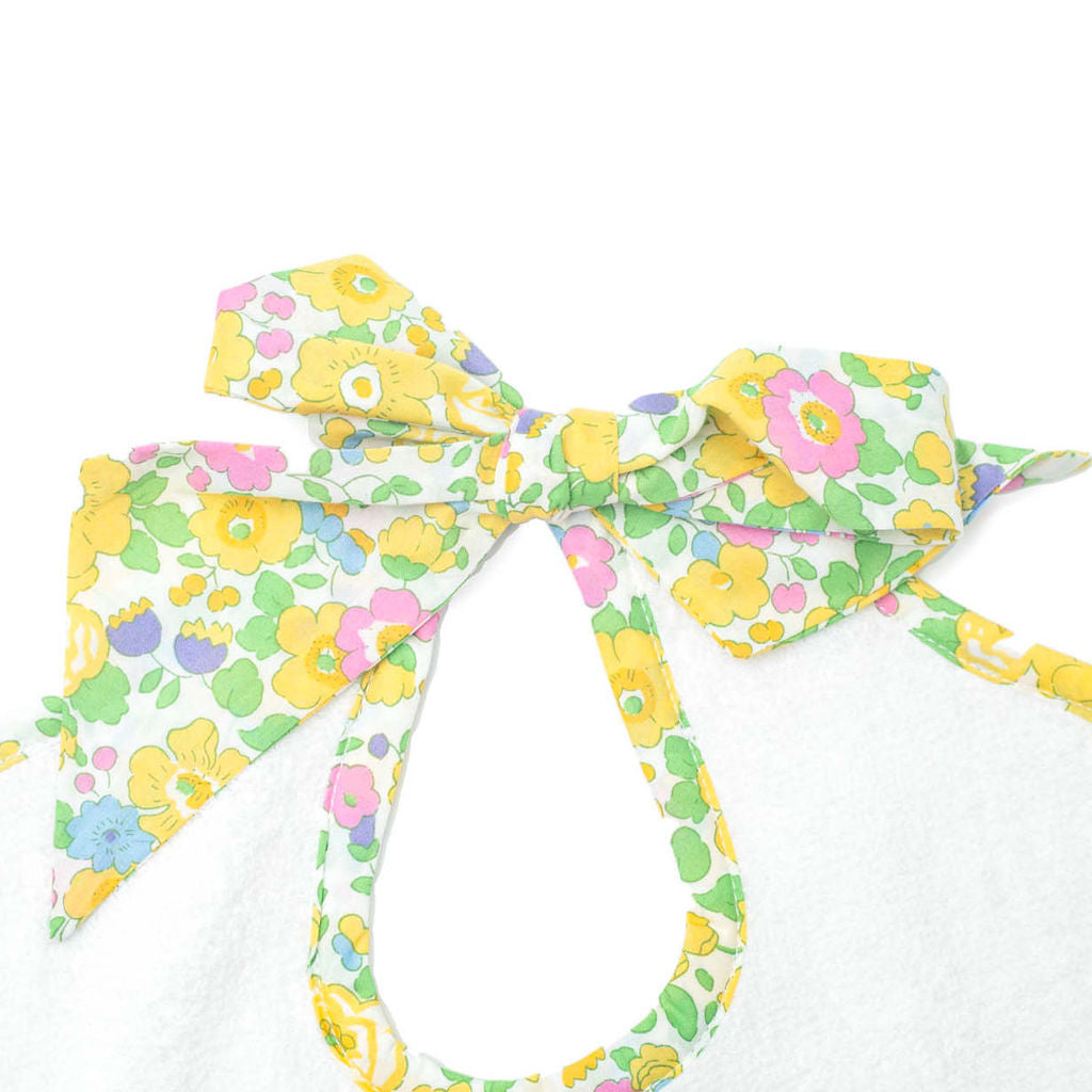 Scalloped Bib | Liberty 'betsy' Yellow