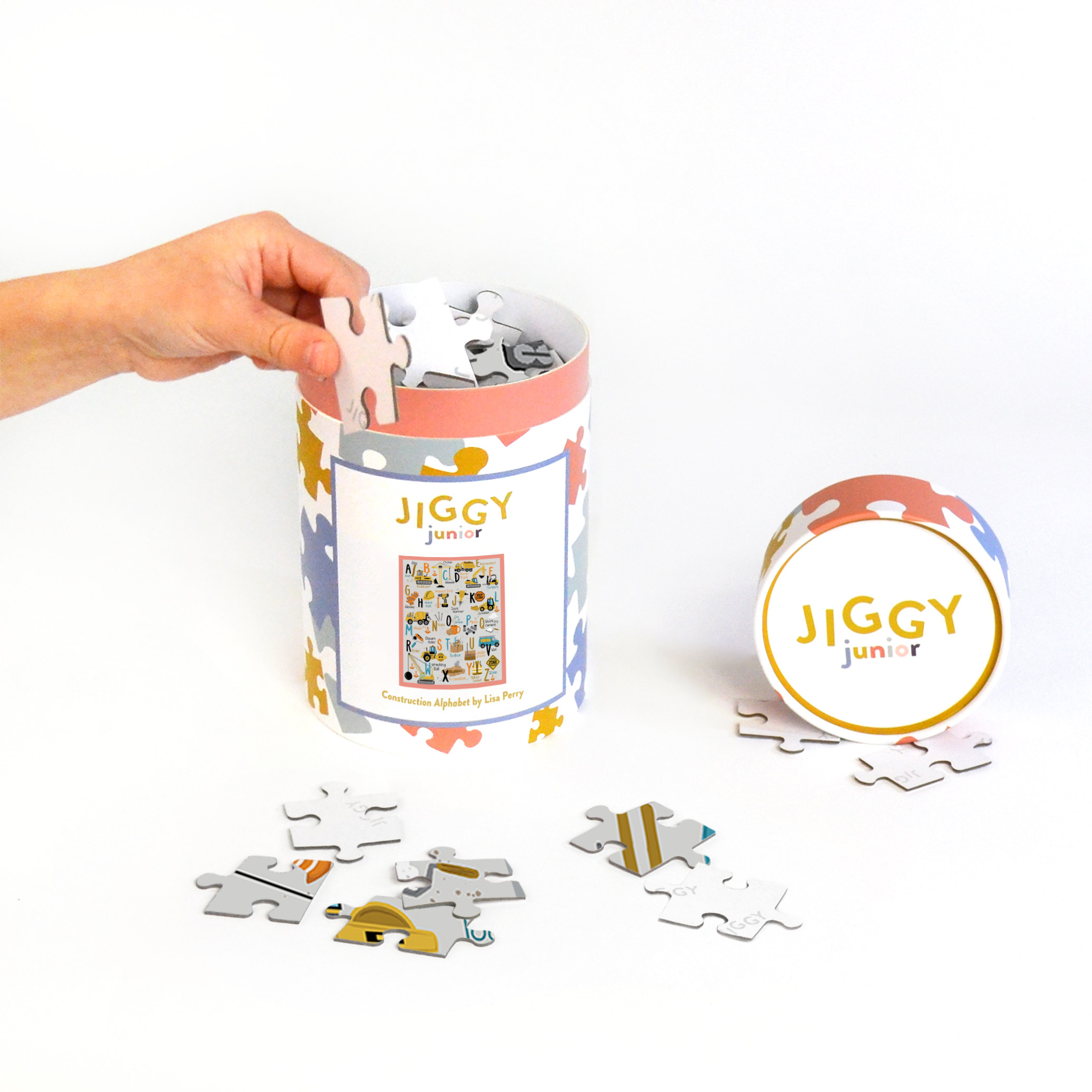 Jiggy Junior, Construction Alphabet By Lisa Perry