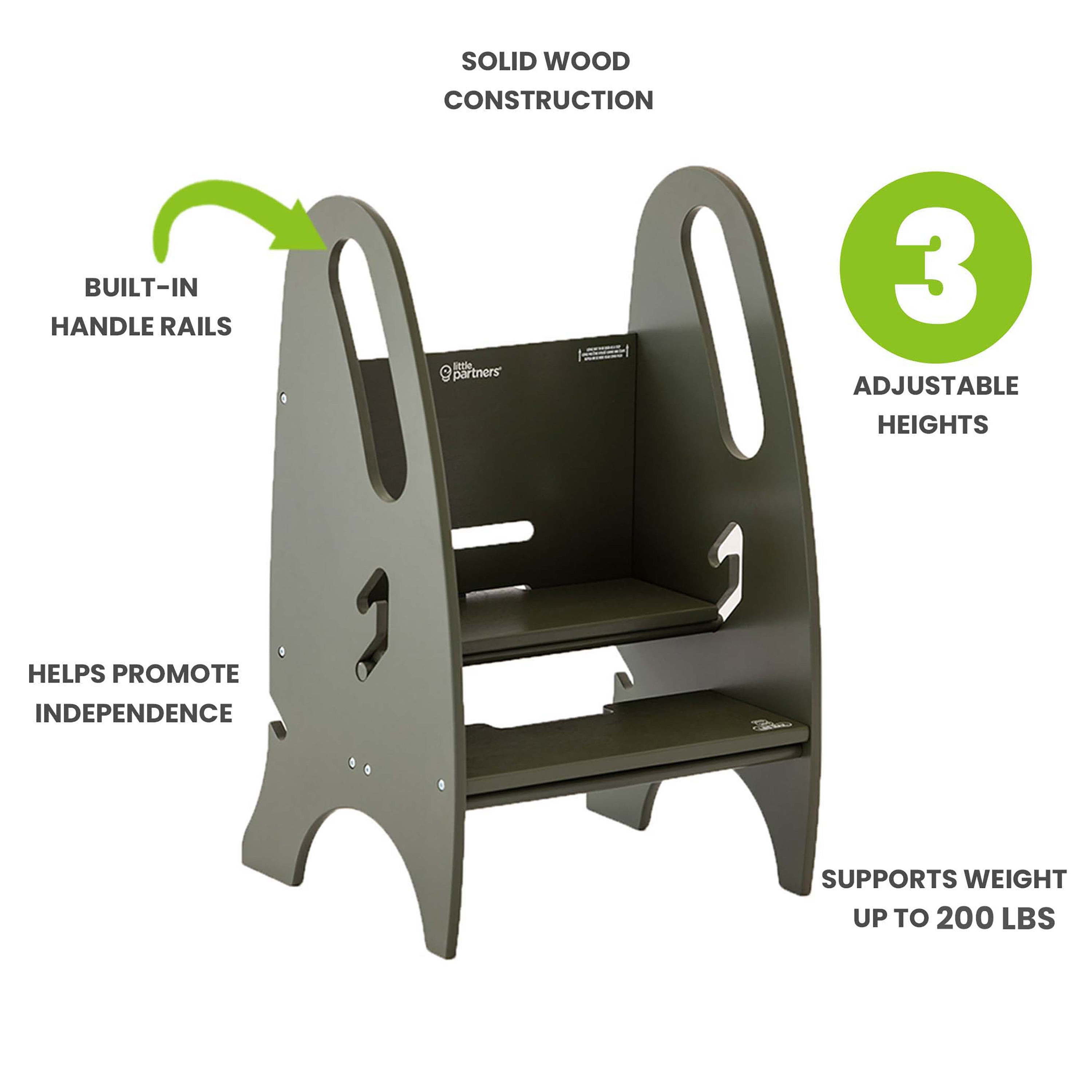 3-in-1 Growing Step Stool