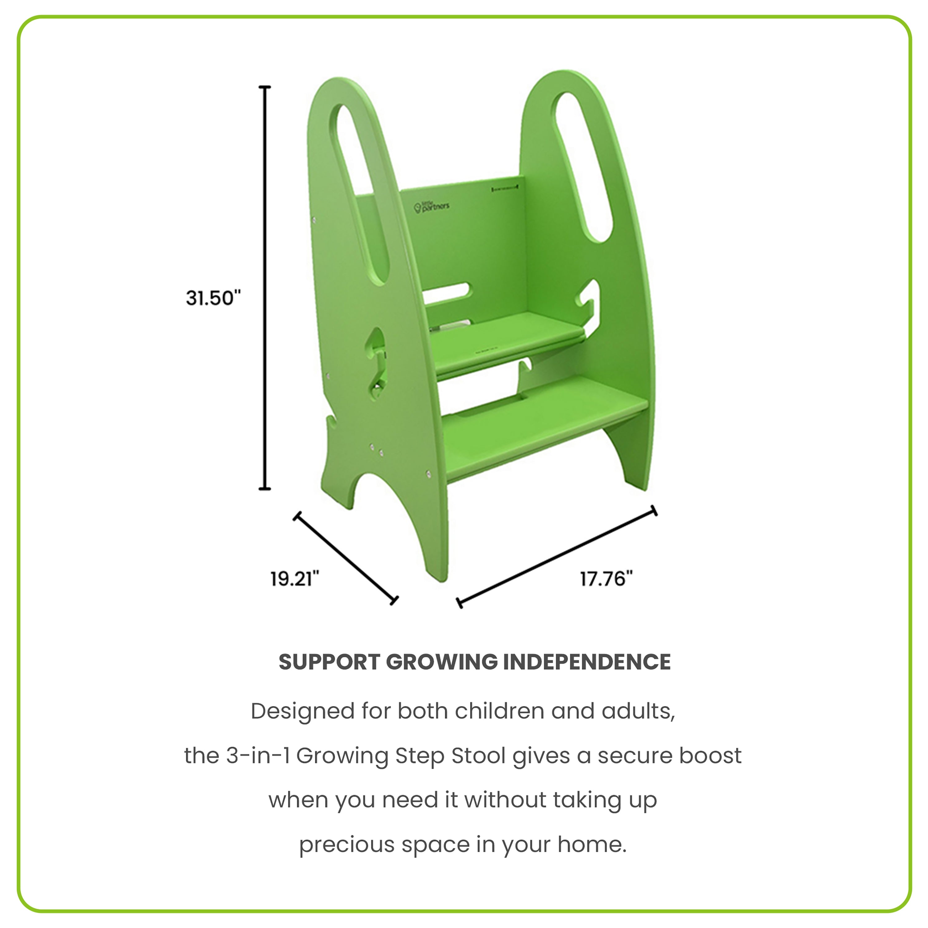3-in-1 Growing Step Stool