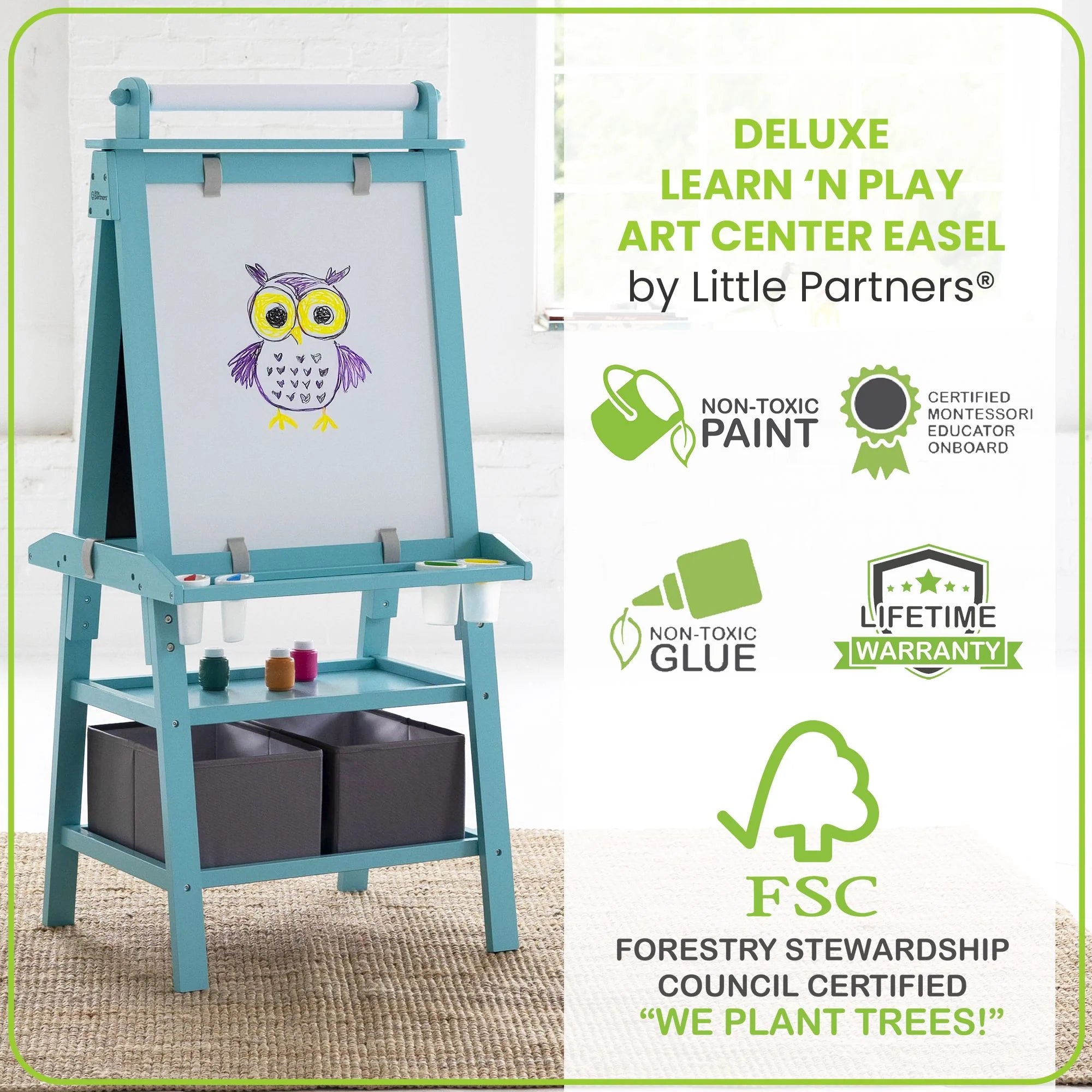 Deluxe Learn & Play Art Center
