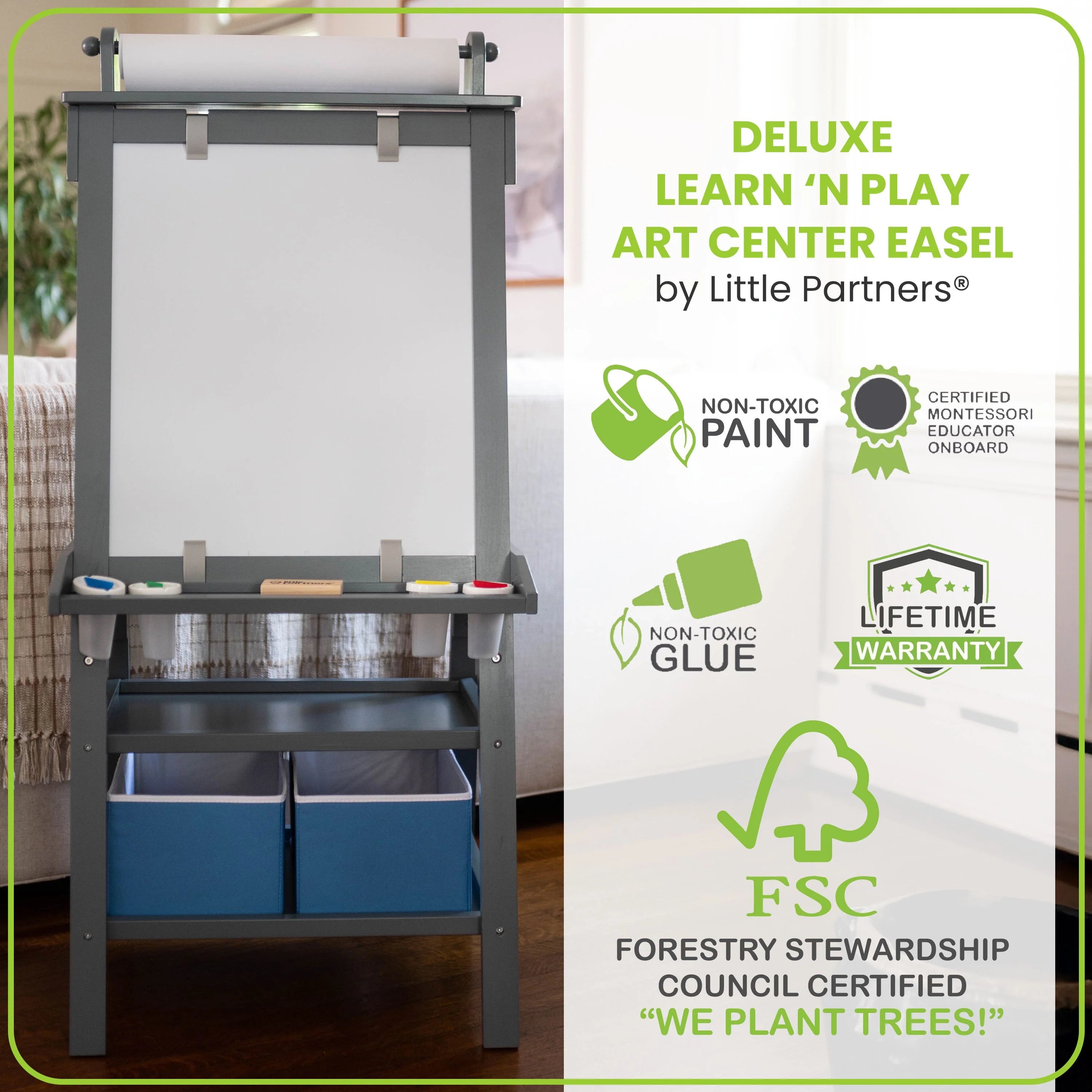 Deluxe Learn & Play Art Center