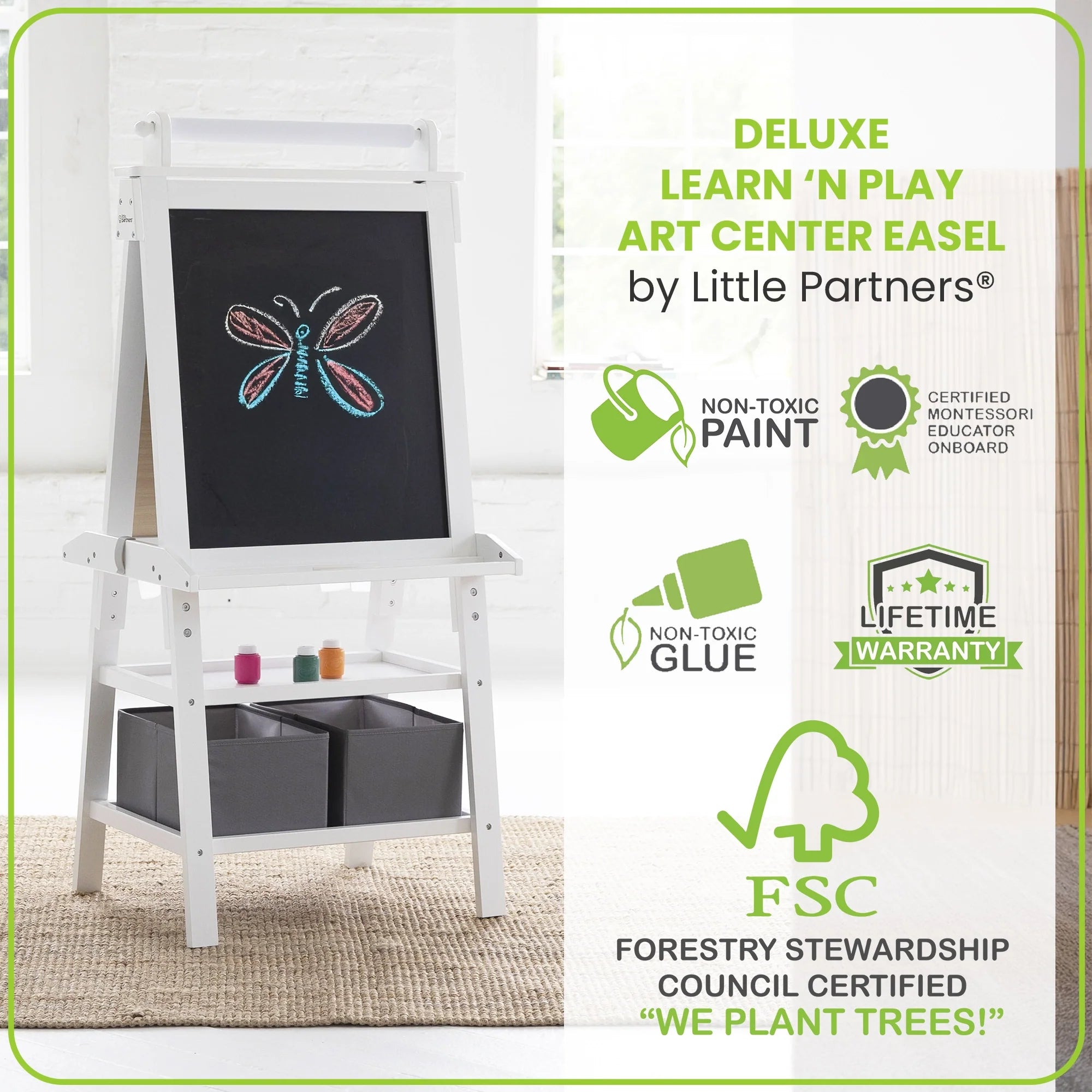Deluxe Learn & Play Art Center