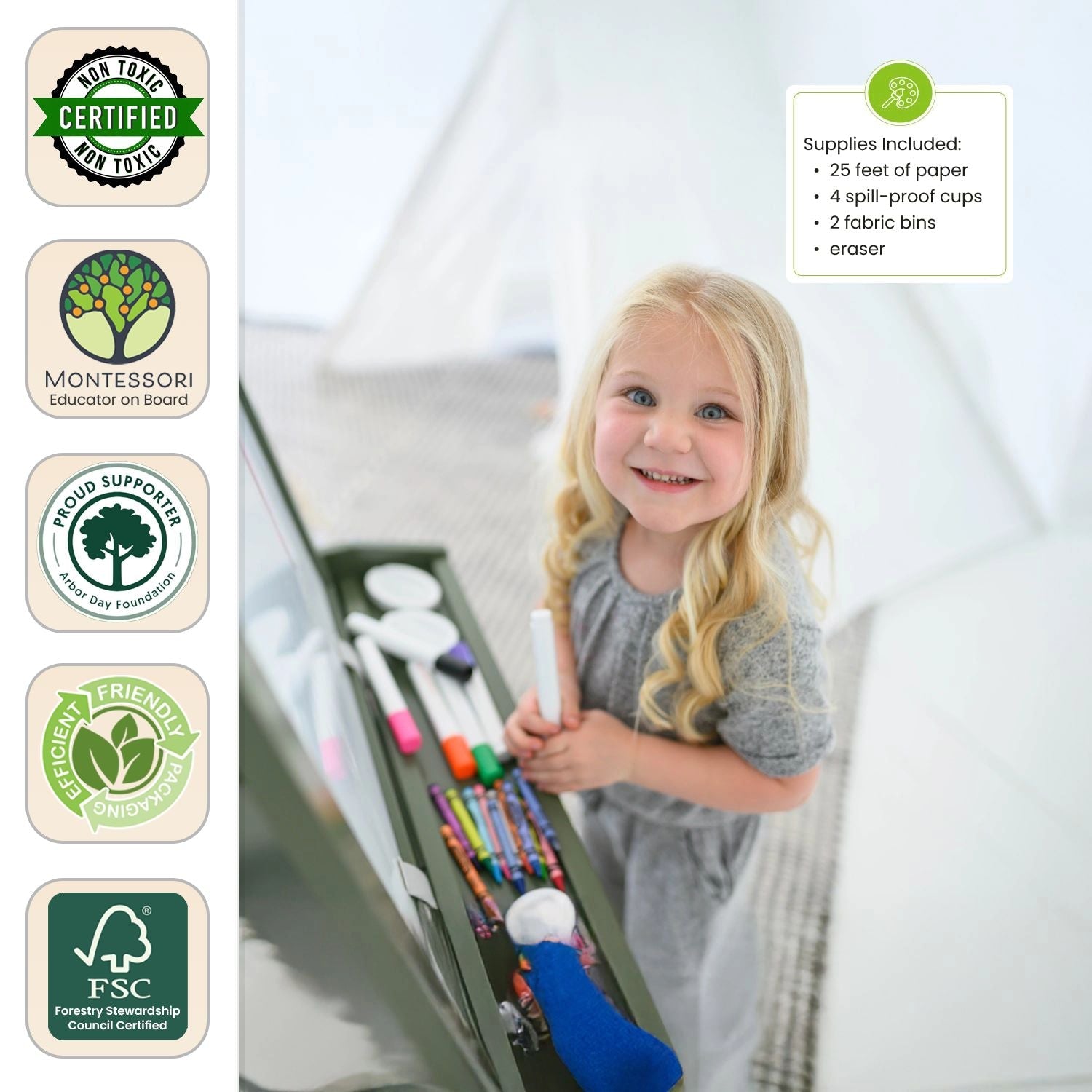 Deluxe Learn & Play Art Center