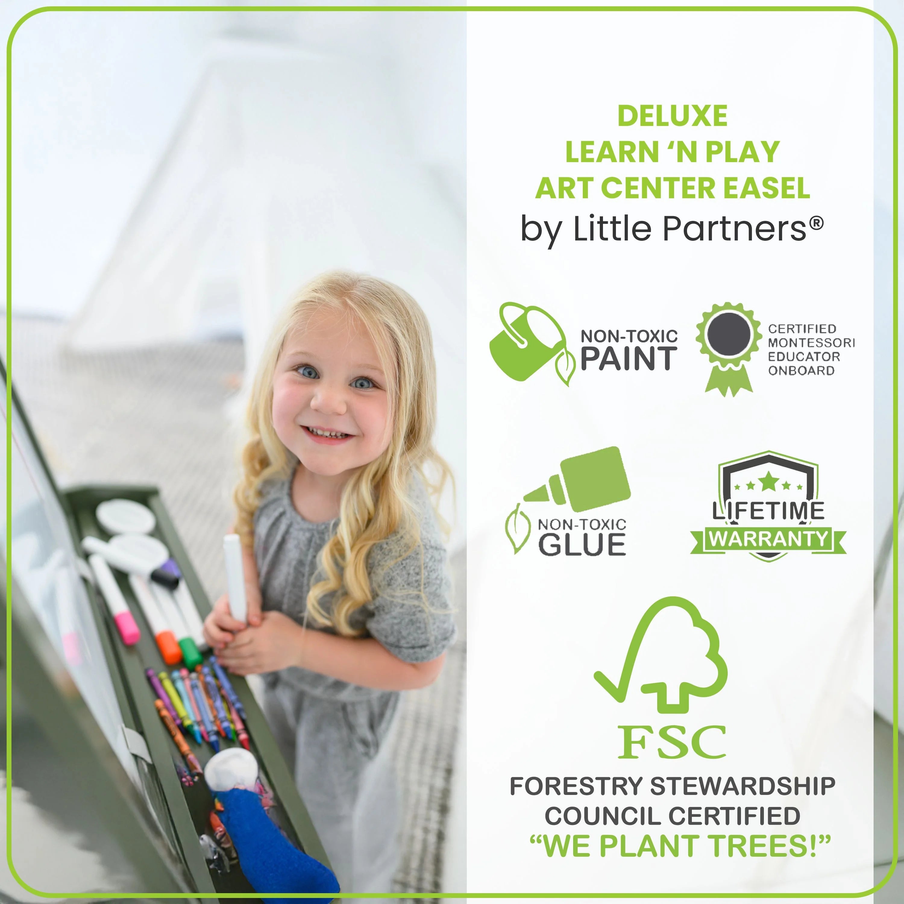 Deluxe Learn & Play Art Center