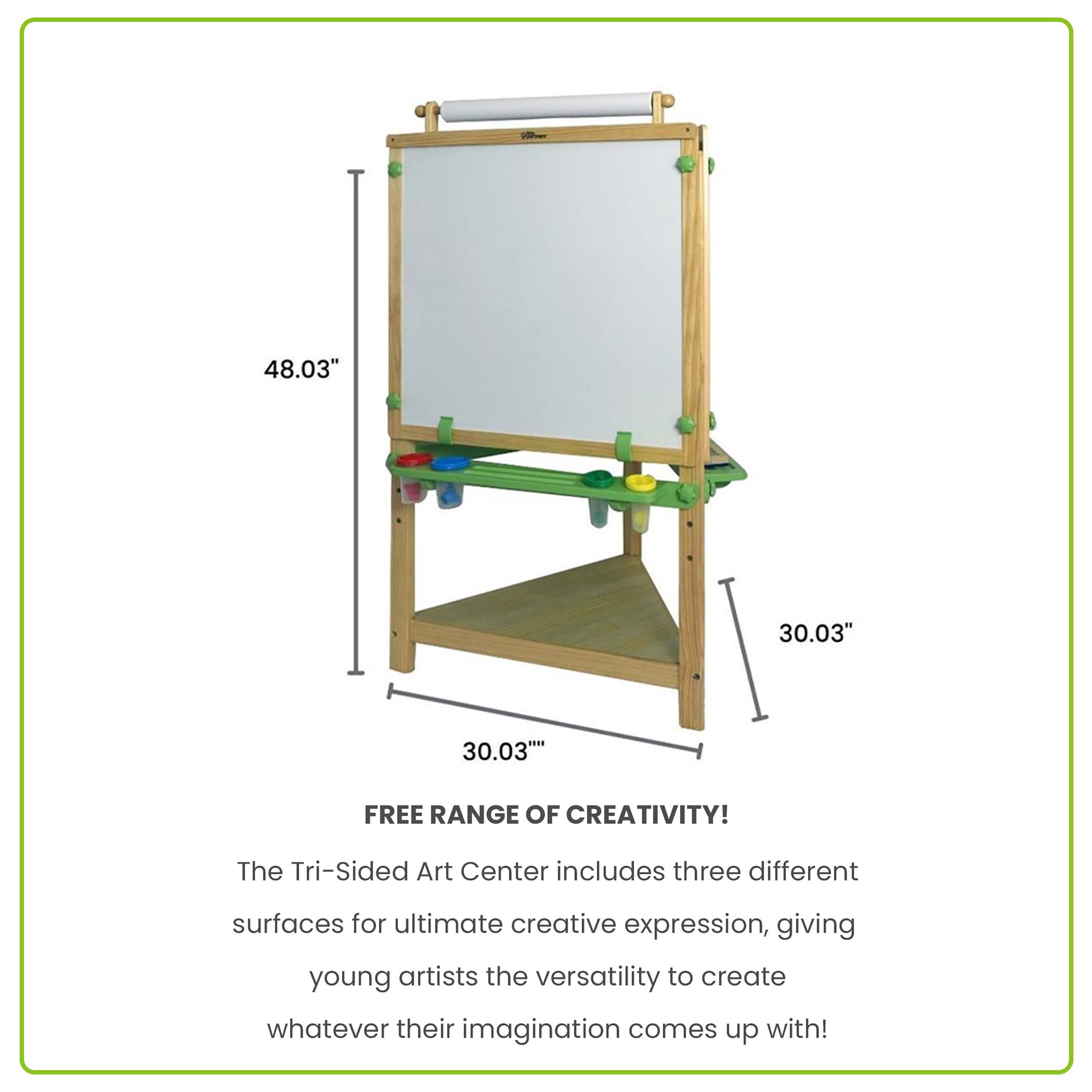 Tri-sided Art Center