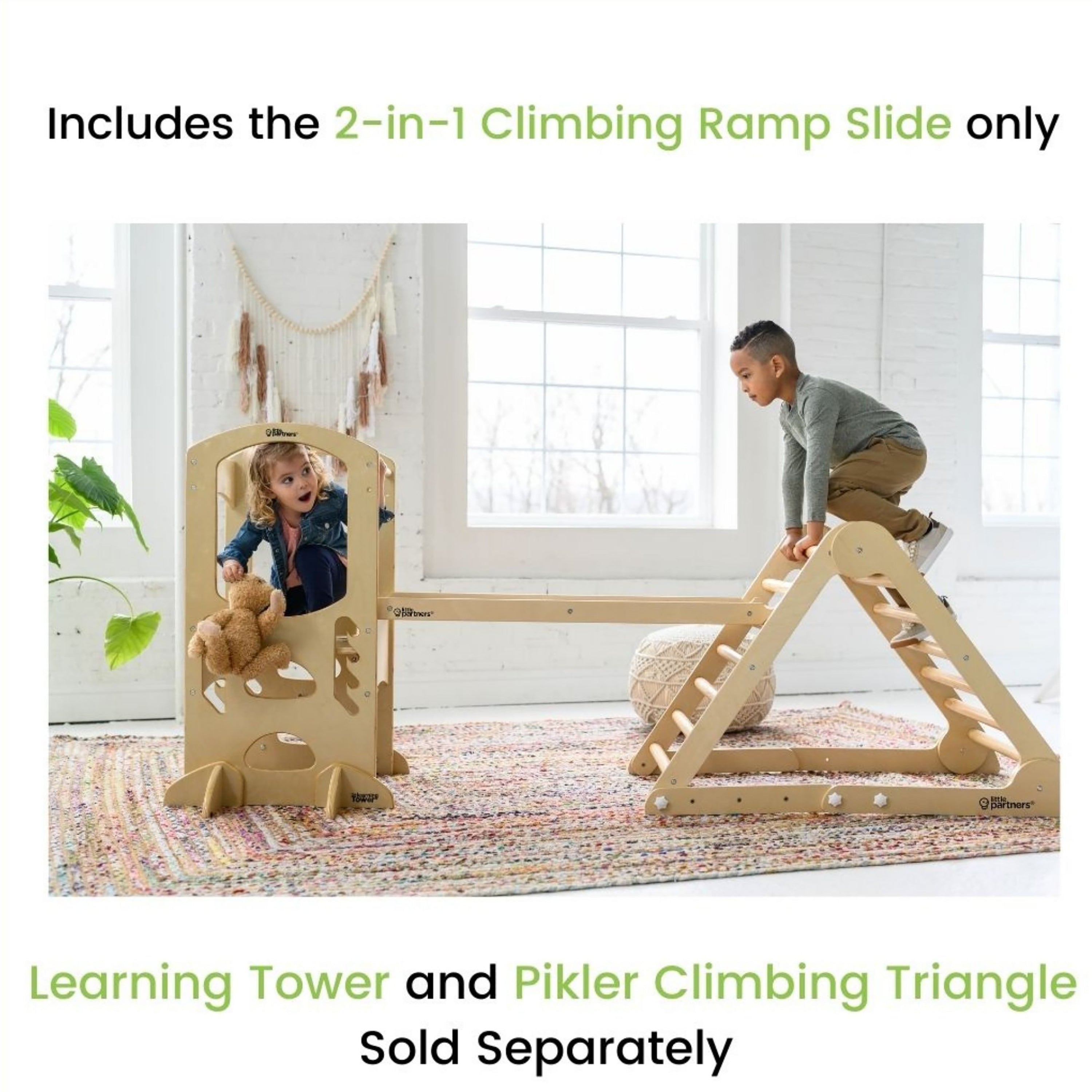 Little Parters 2-in-1 Climbing Ramp / Slide