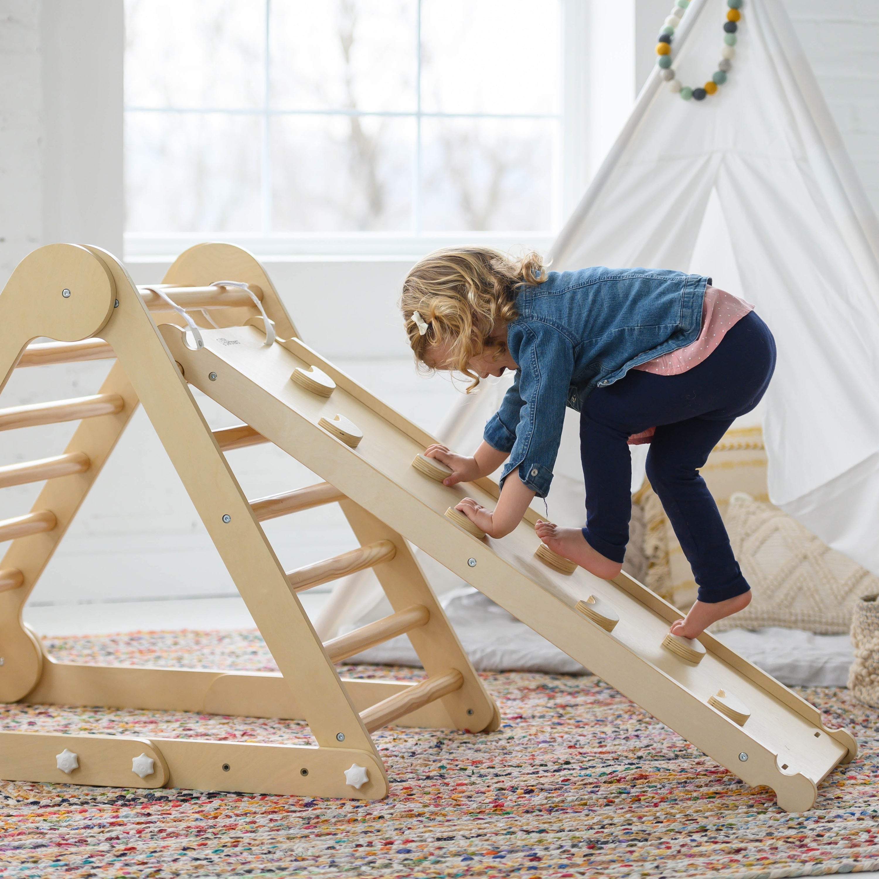 Little Parters 2-in-1 Climbing Ramp / Slide