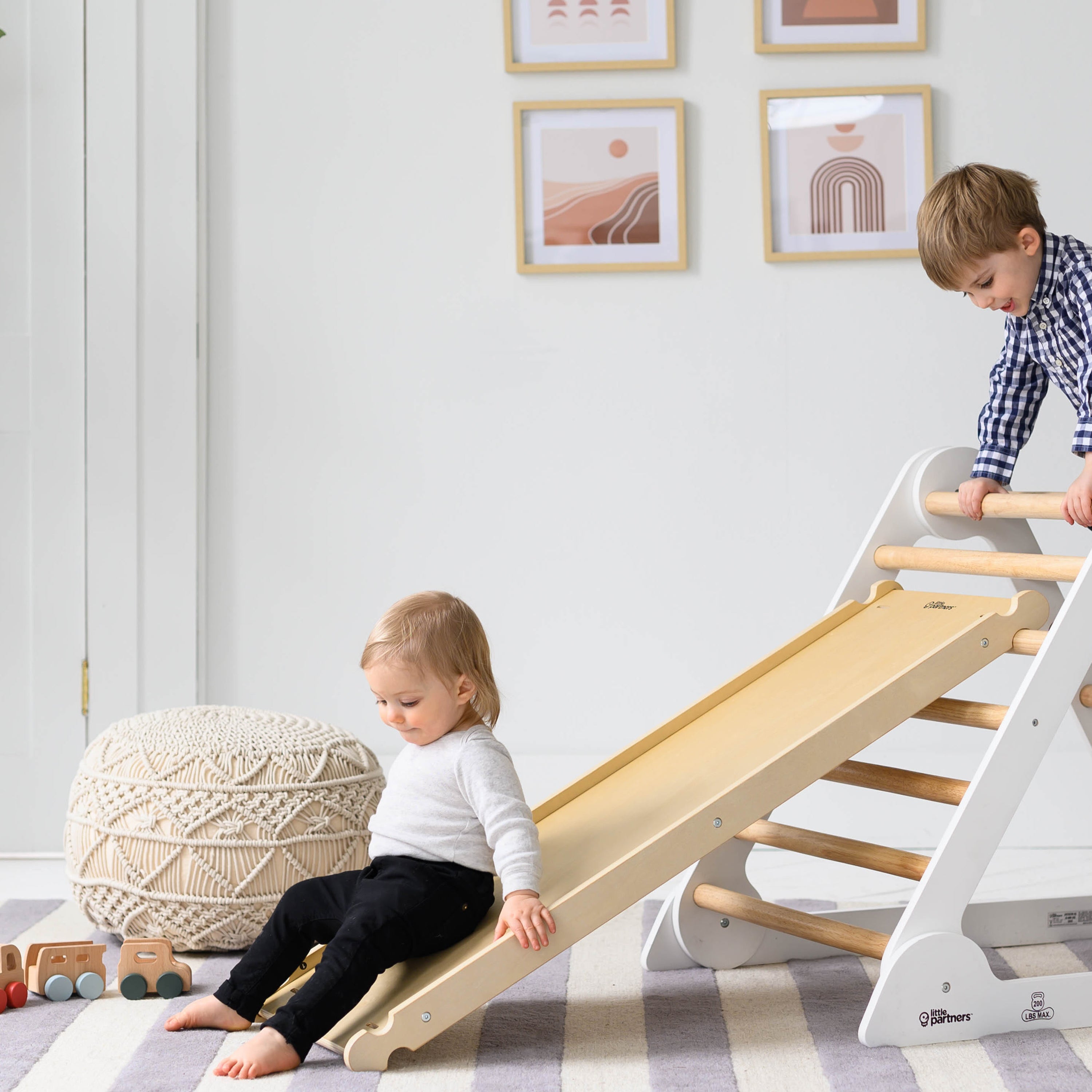 Little Parters 2-in-1 Climbing Ramp / Slide