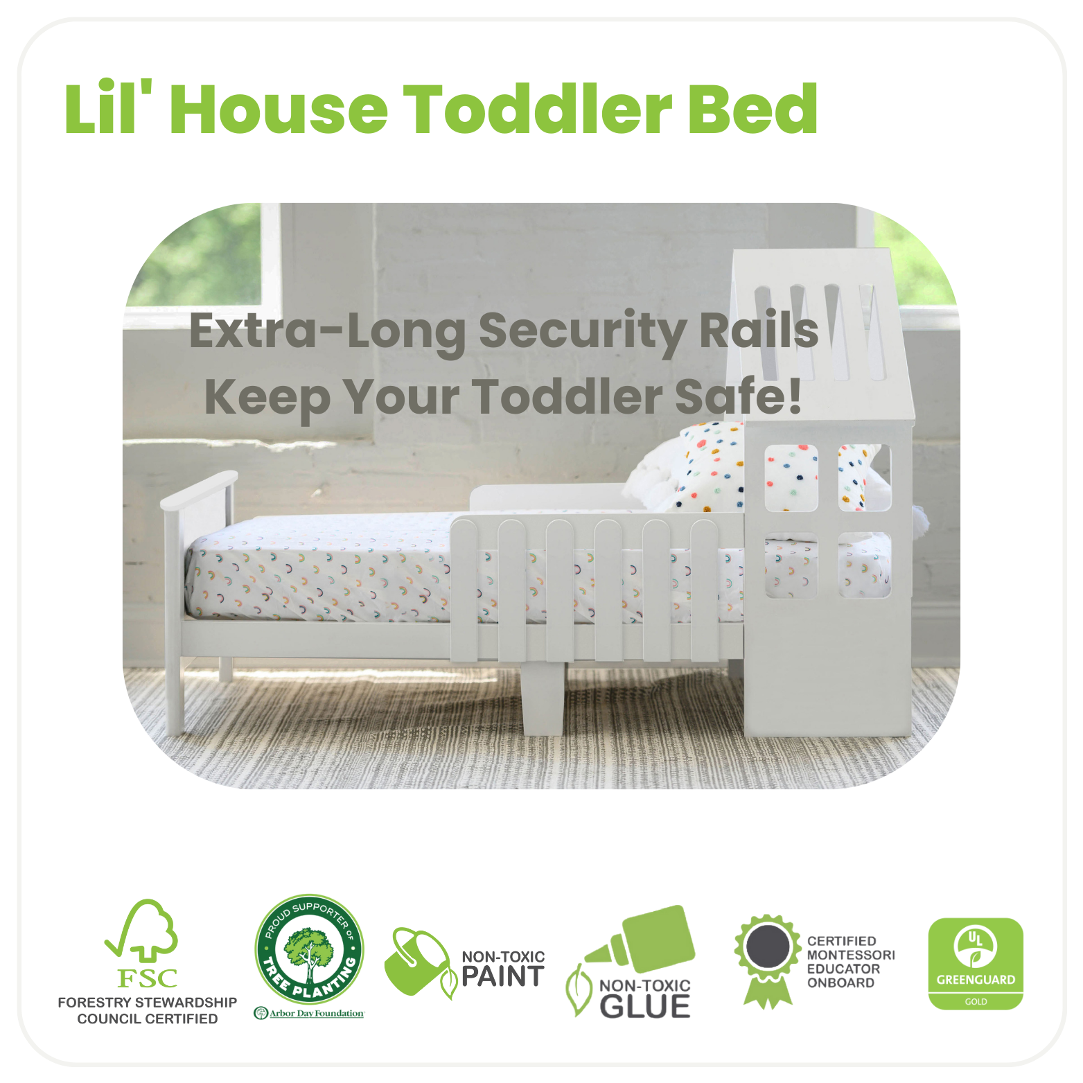 Lil' House Toddler Bed