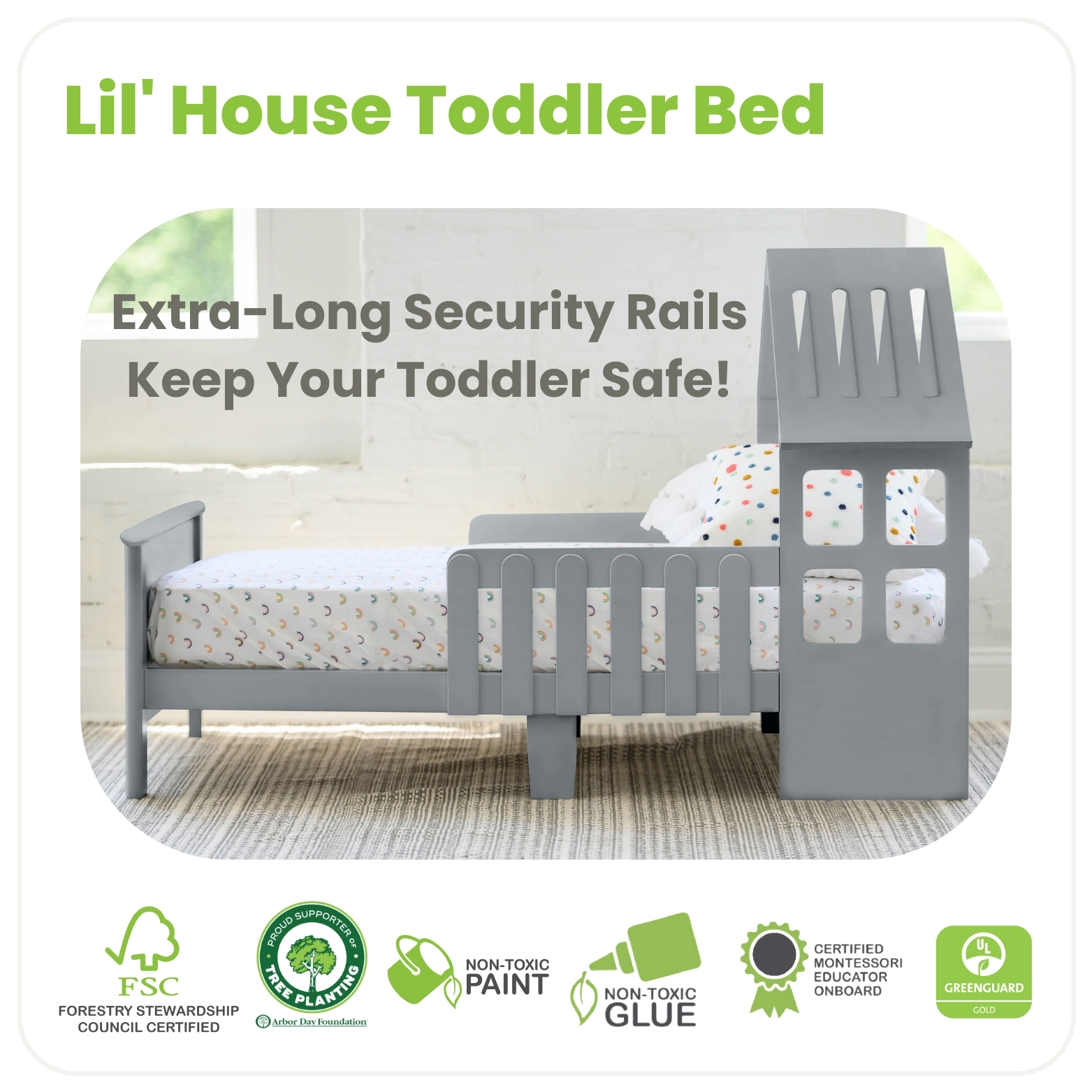 Lil' House Toddler Bed