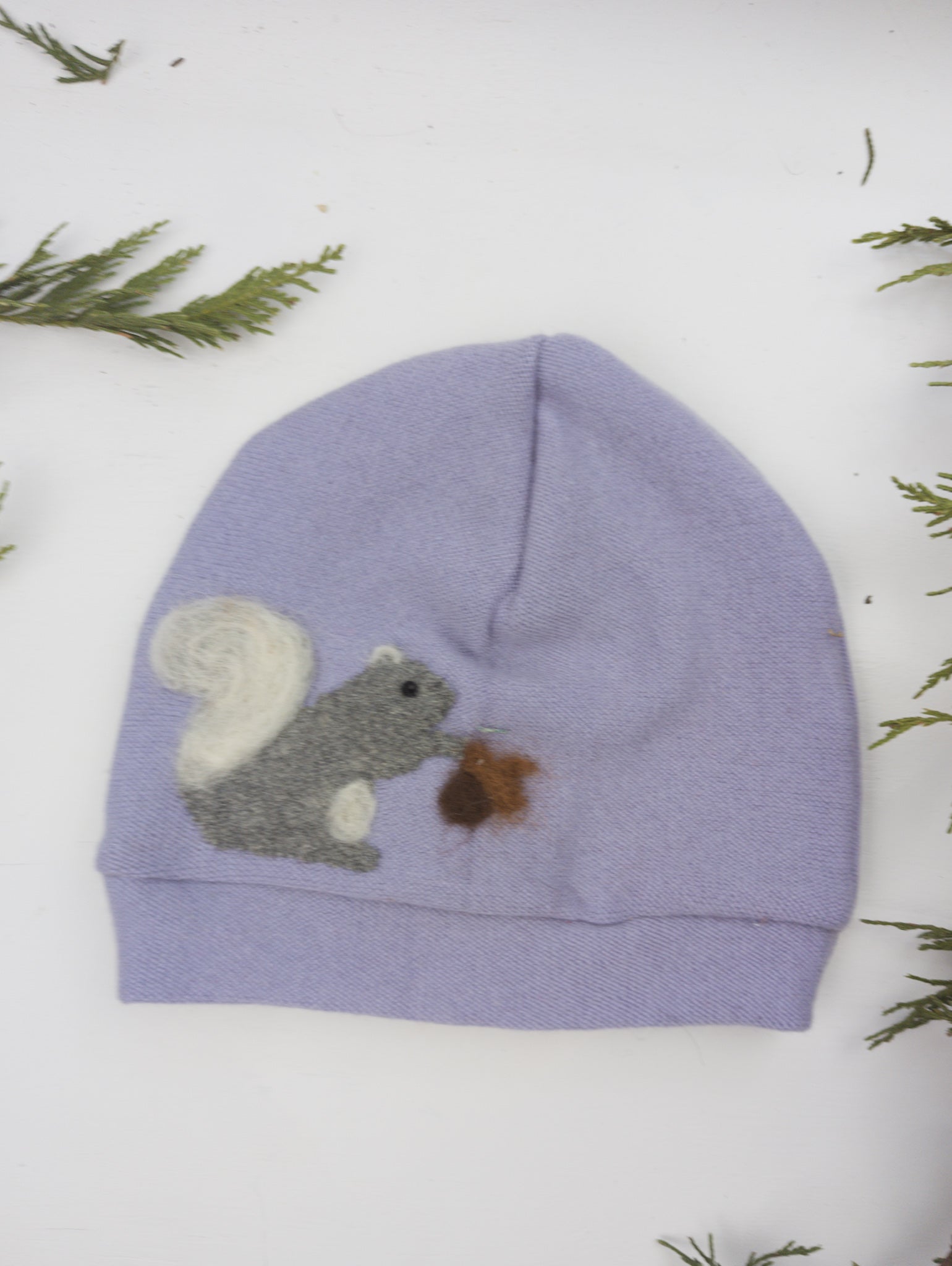 Squirrel Cashmere Hat - Toddler