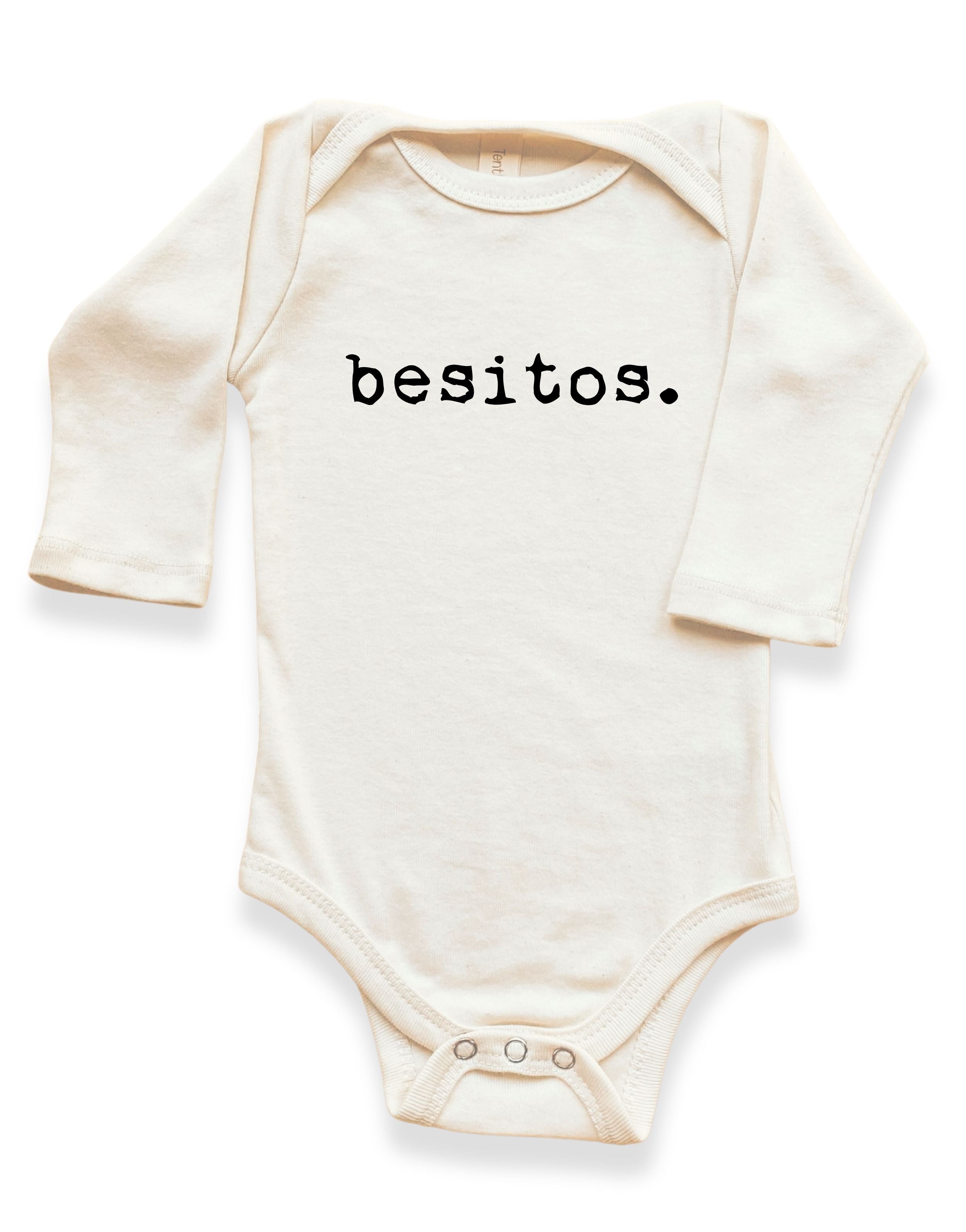 Besitos Organic Cotton Baby Bodysuit Long Sleeve