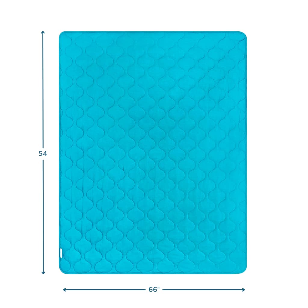 Lei Stand Quilted Bamboo Blanket