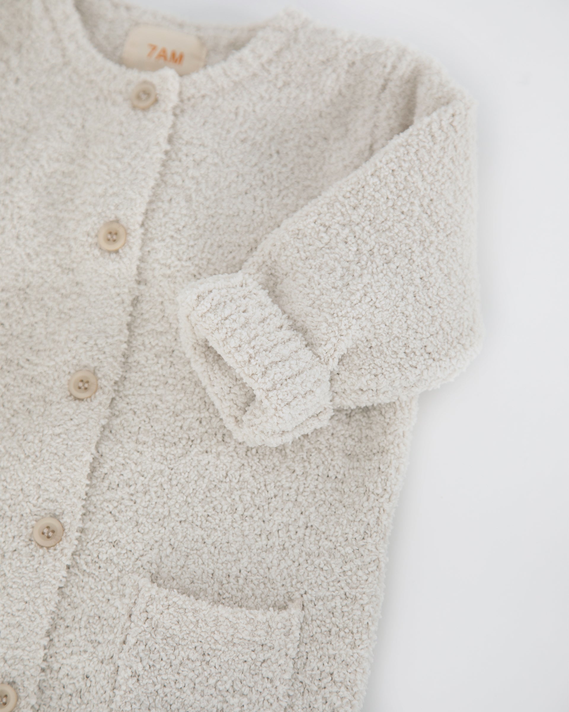 Long Sleeve Jumpsuit - Fuzzy