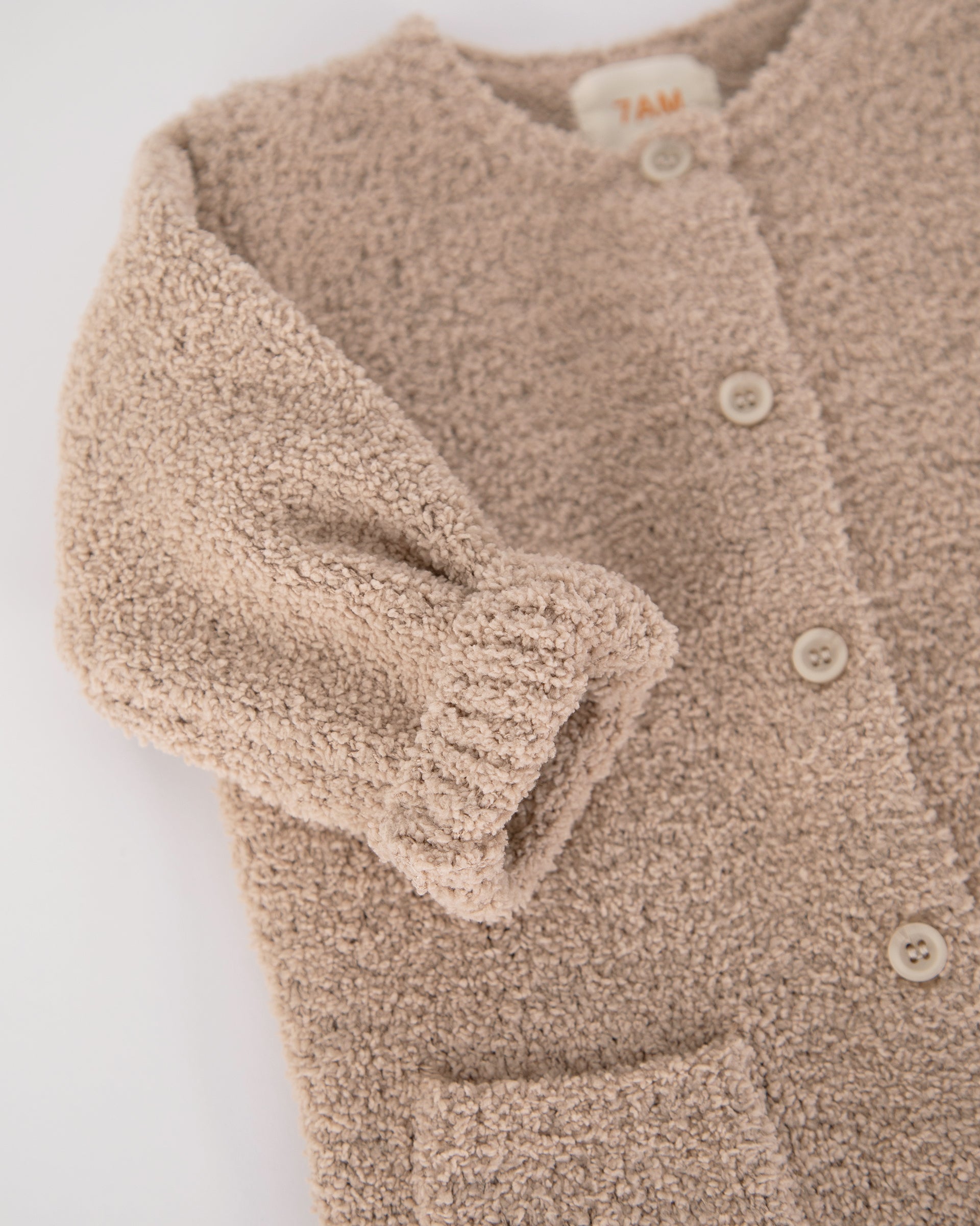 Long Sleeve Jumpsuit - Fuzzy