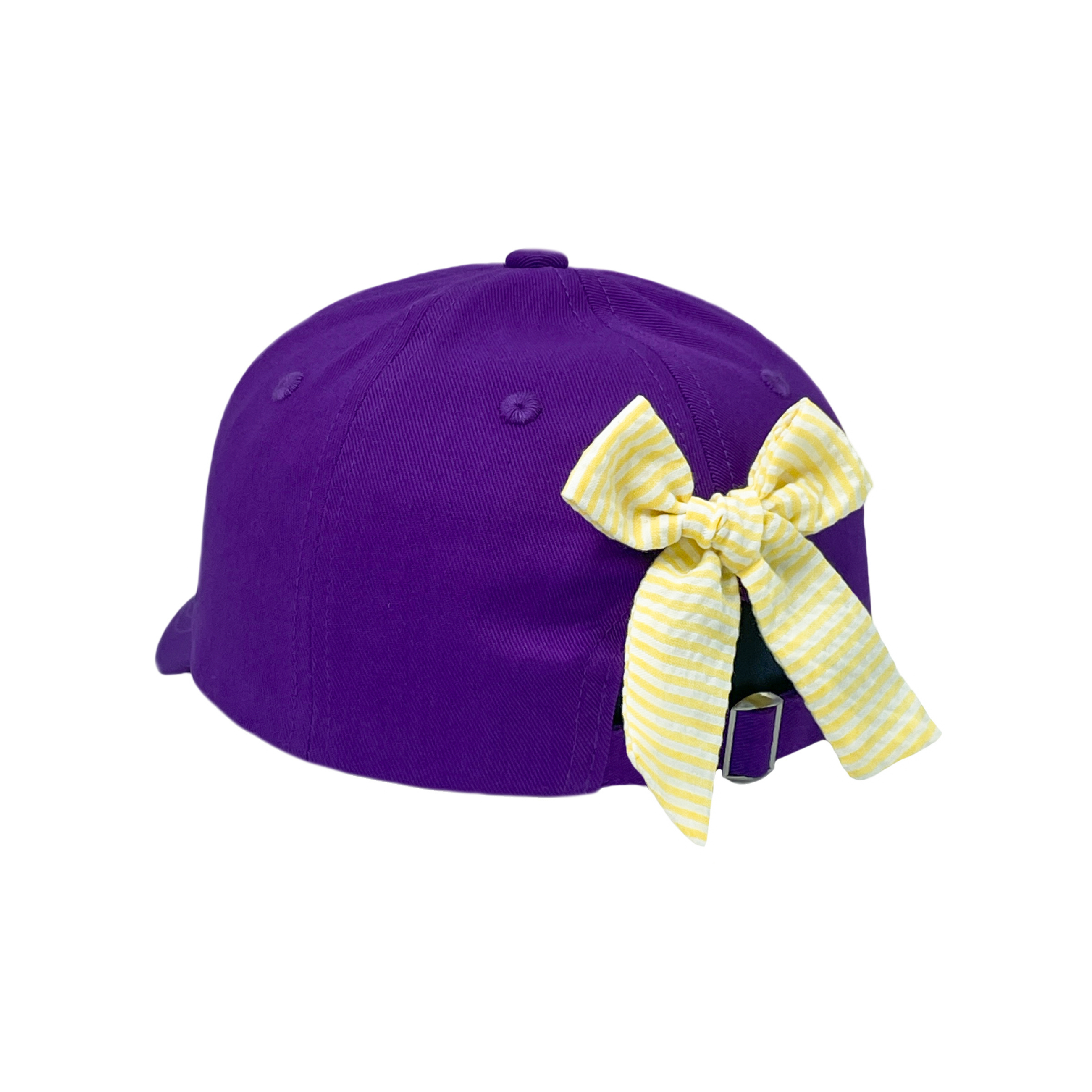 Officially Licensed Lsu Tigers Bow Baseball Hat (youth)