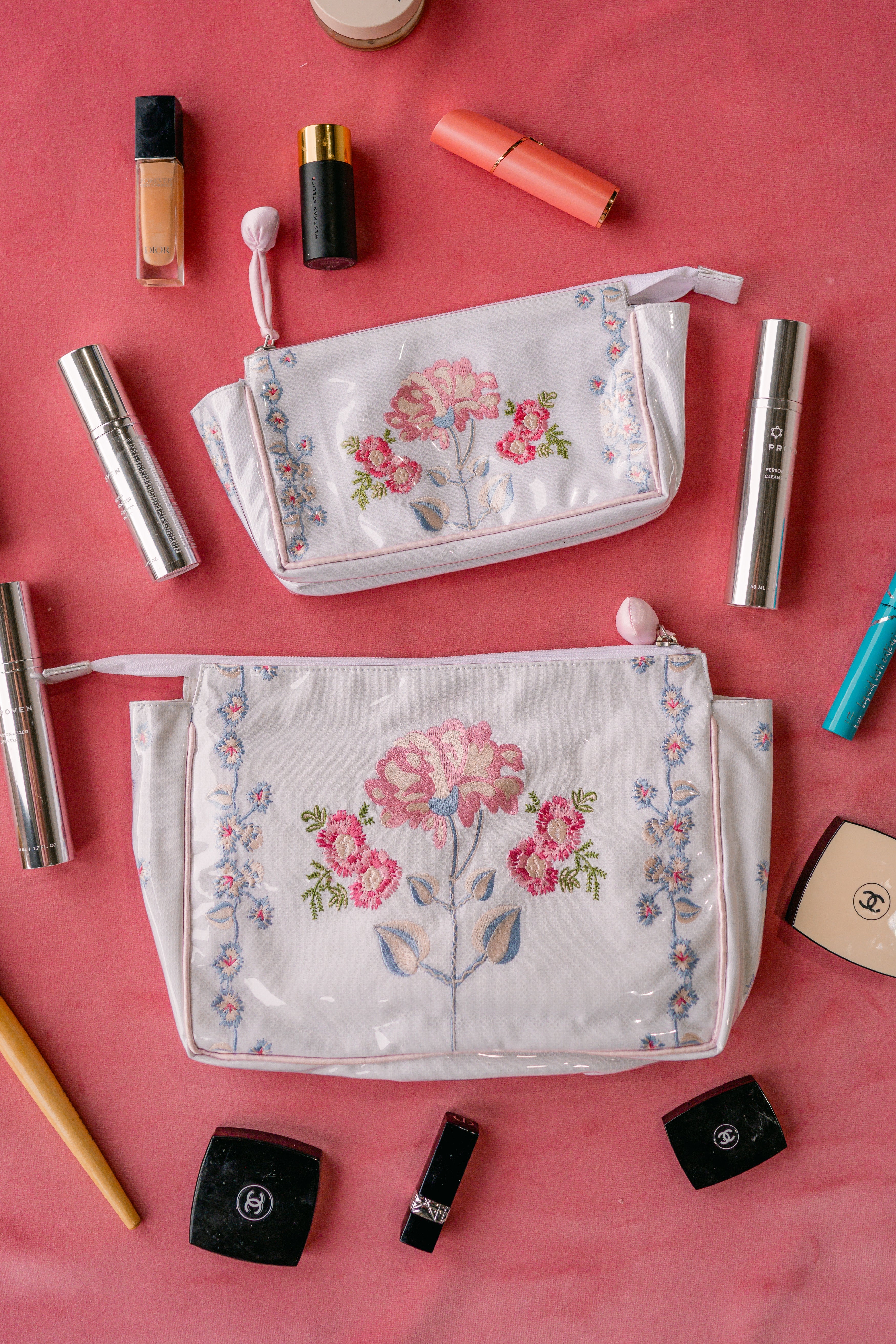 Peony Small Make-up Bag