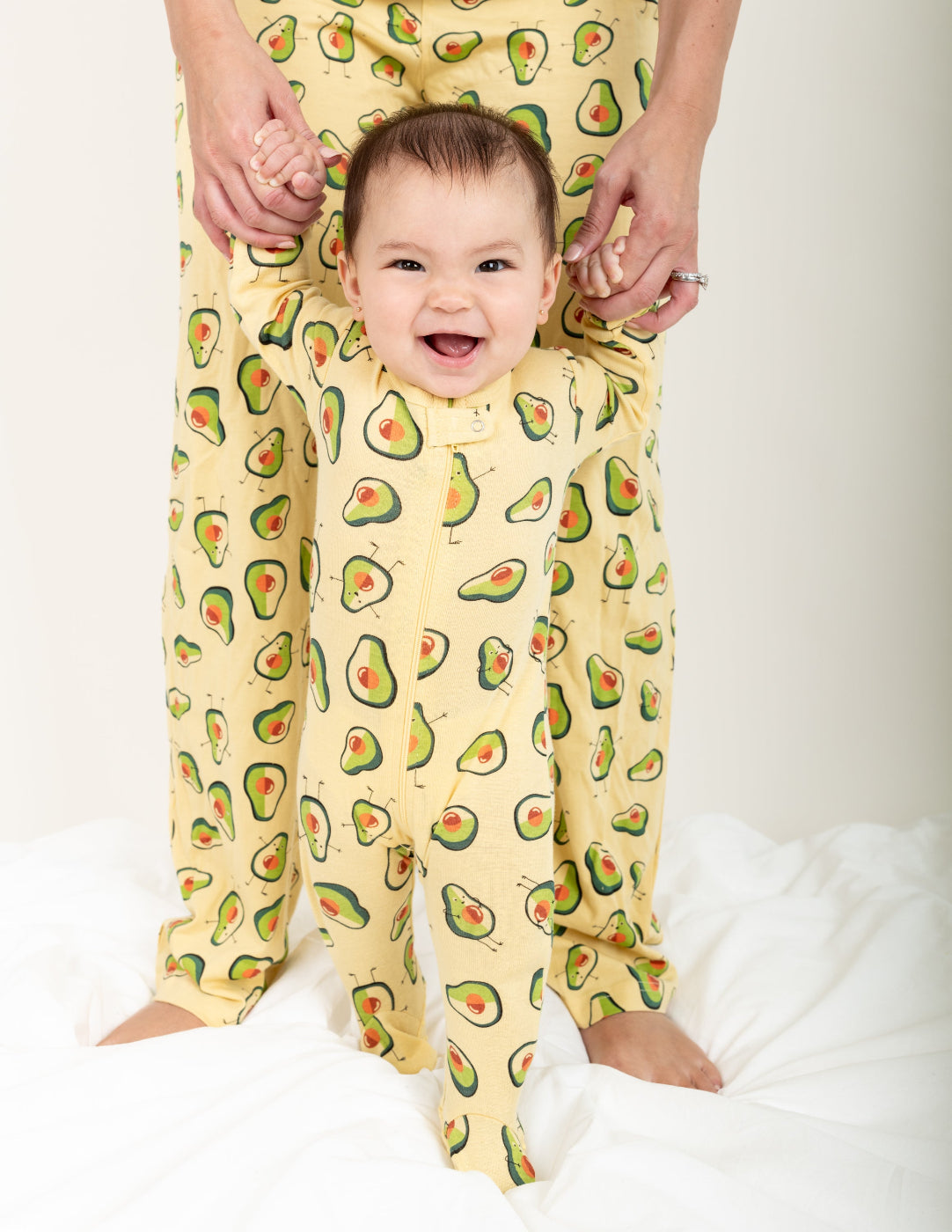 Baby Footed Food Print Pajamas