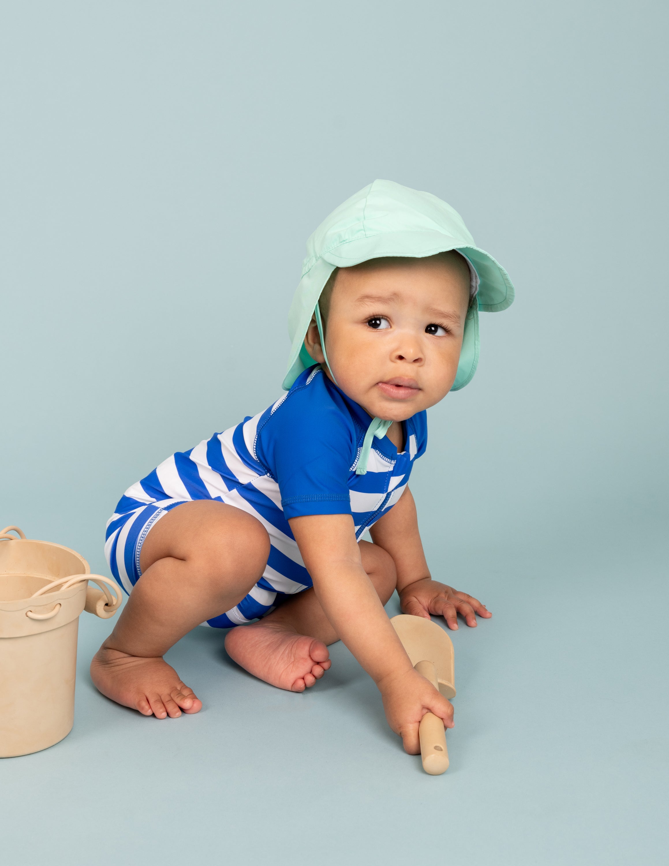 Baby One Piece Rash Guard Upf 50+