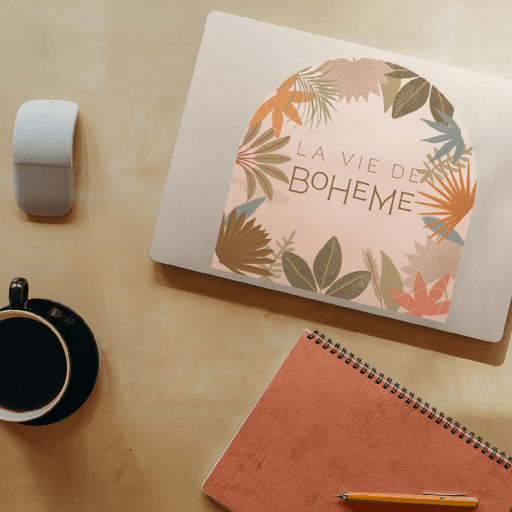 La Vie Boheme Laptop Decal