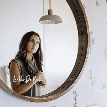 La Vie De Boheme Mirror Decal