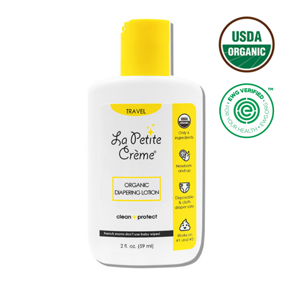 Organic Travel Size Diaper Lotion - 2 Oz