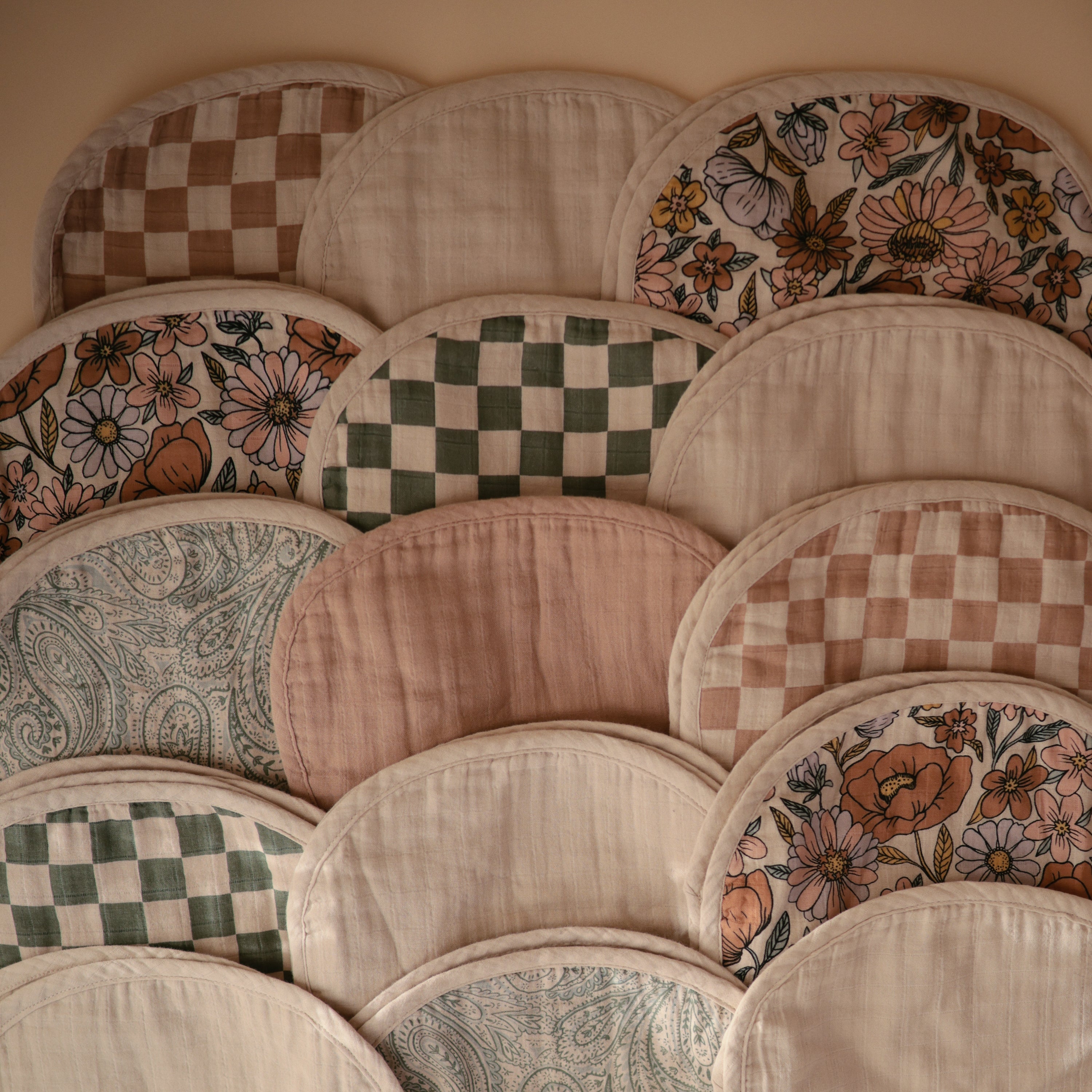 Organic Cotton Muslin Burp Cloth 2-pack