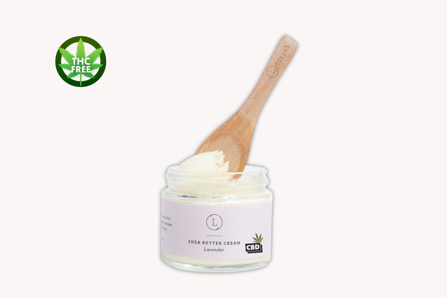 Cbd Lavender Shea Butter With Cbd, Body Cream (thc Free)