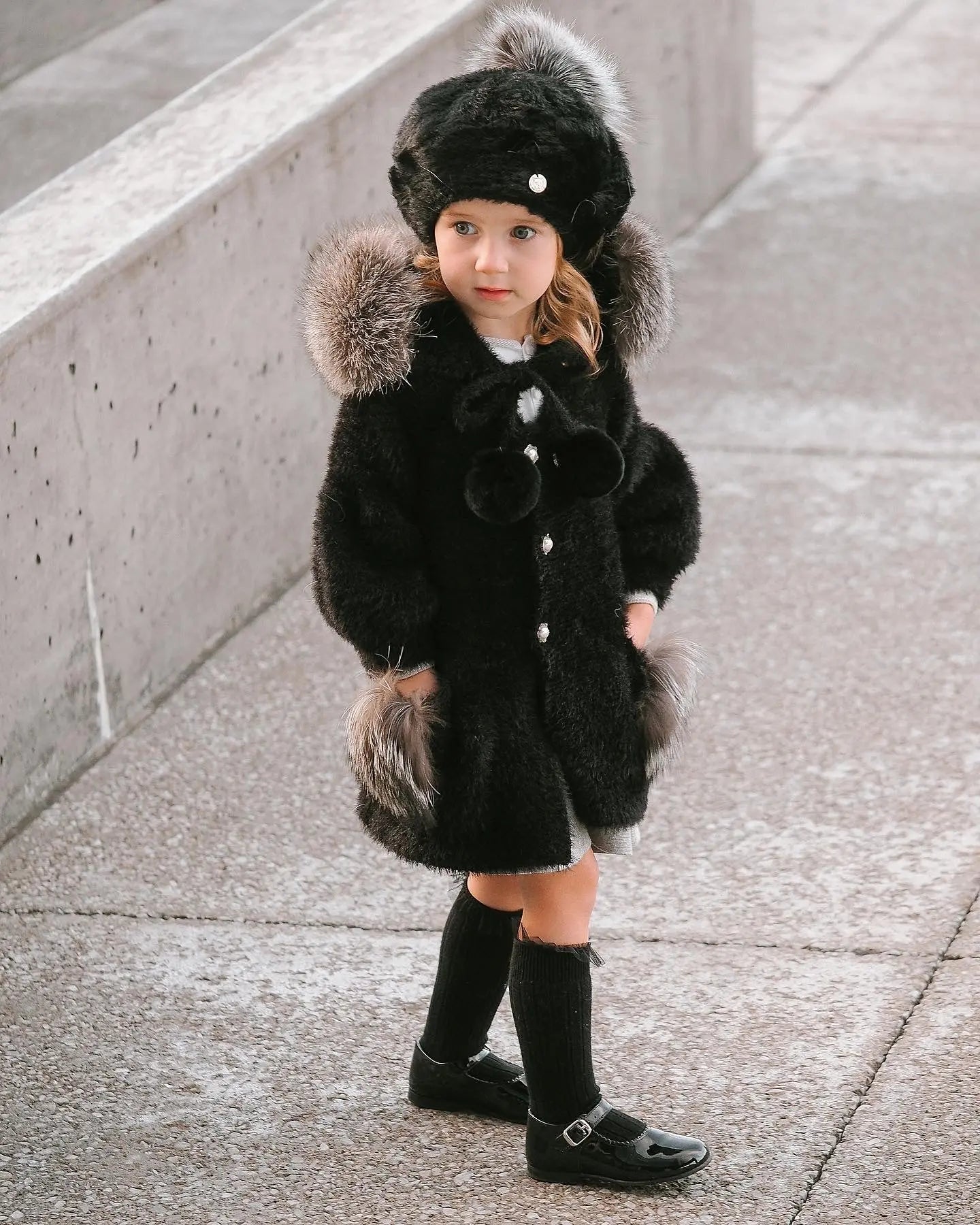 Layla- Black Patent Leather Mary Jane Shoes