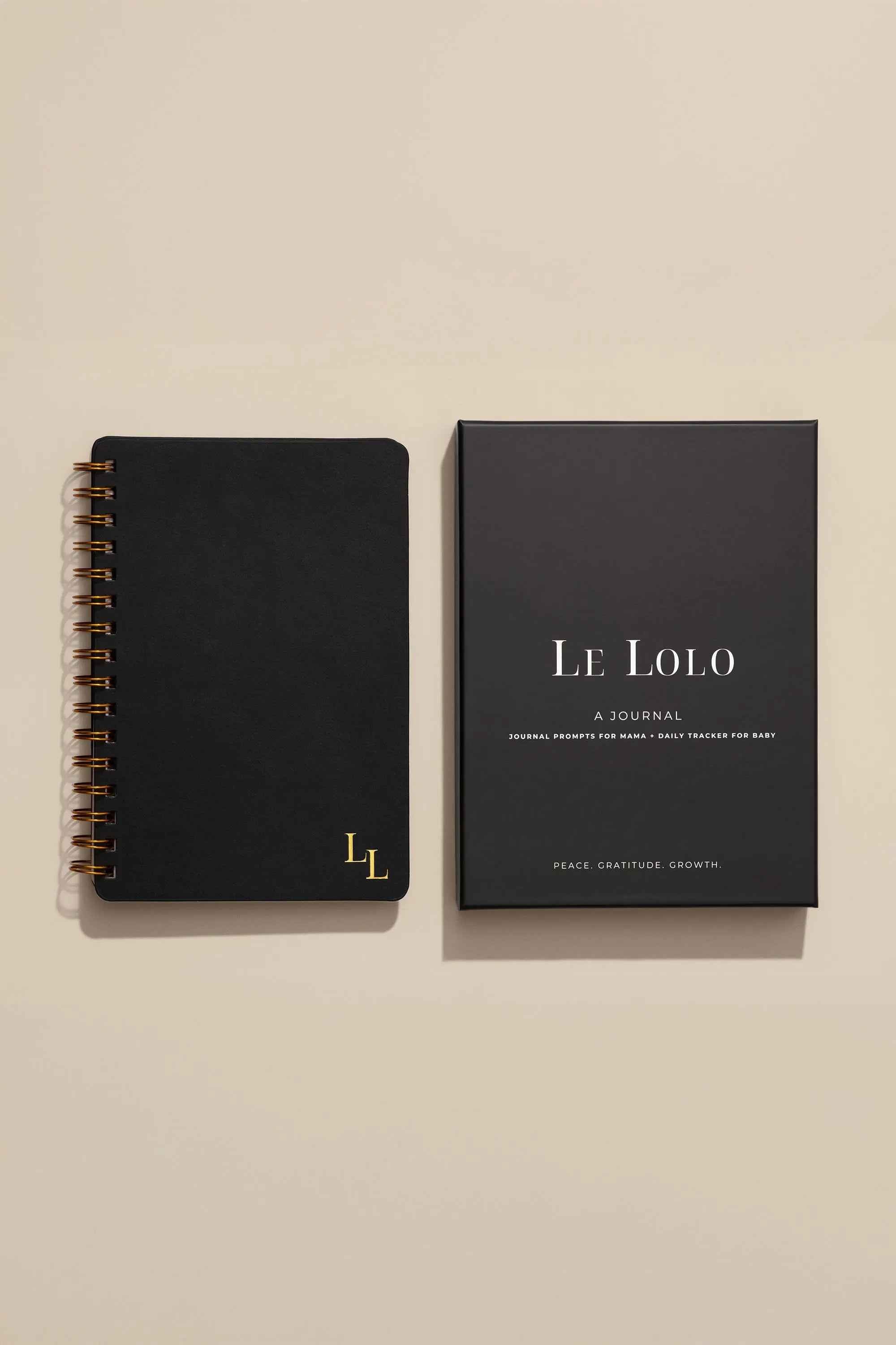 Journal: Journal Prompts For Mama + Daily Tracker For Baby