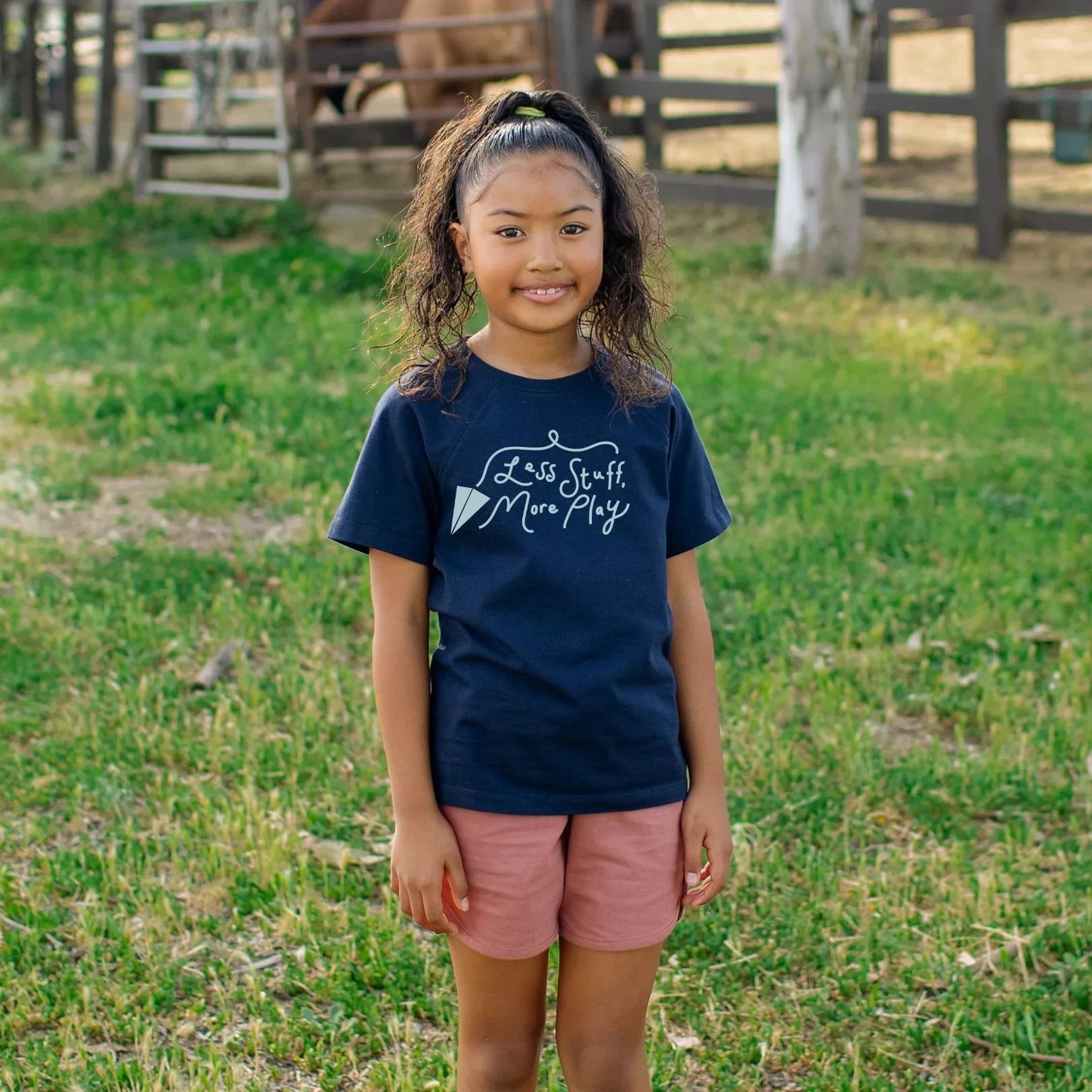 Organic Less Stuff More Play T-shirt