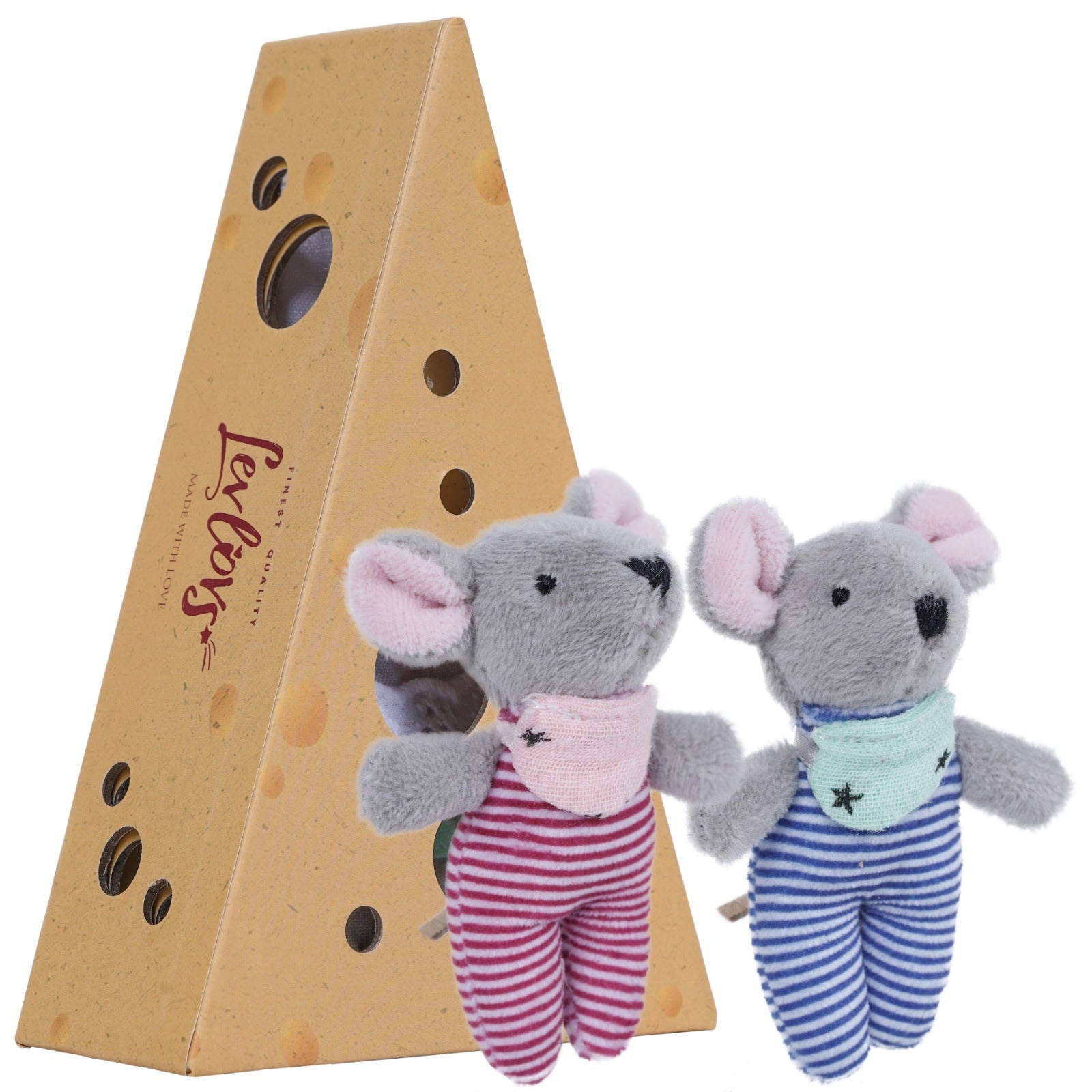 Fluffy Baby Mice In Cheese Box