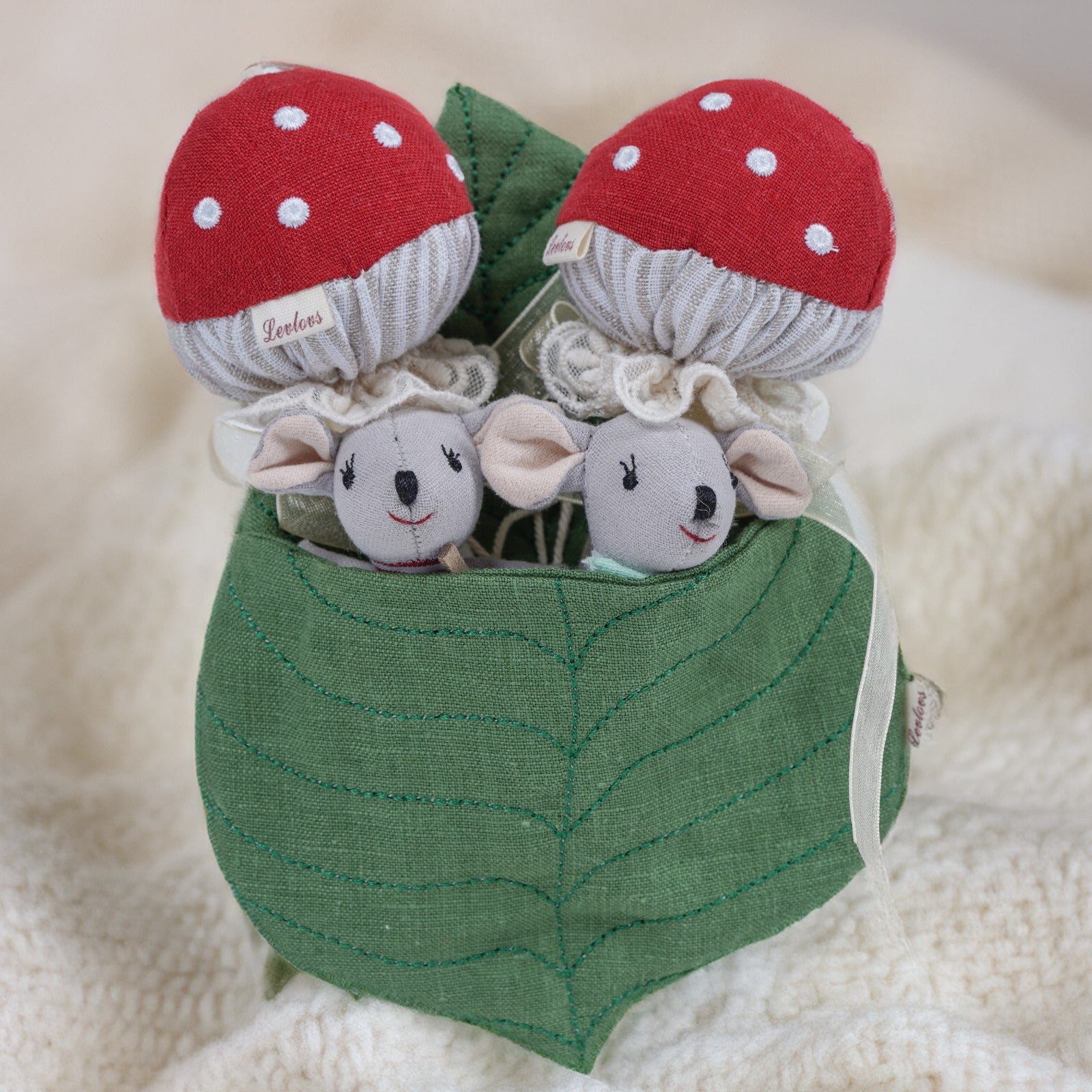 Fluffy Baby Mice In Cheese Box
