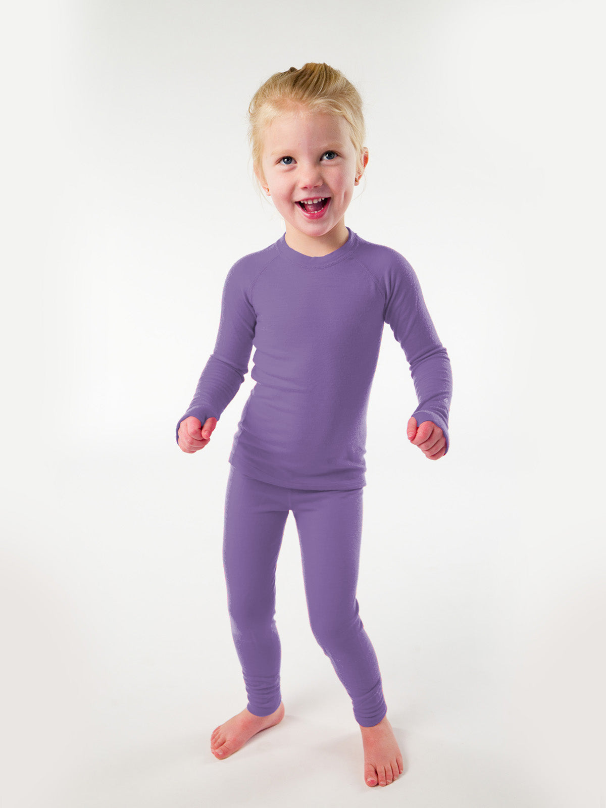 Kids Long Sleeve – 100% Merino Wool - Baselayer