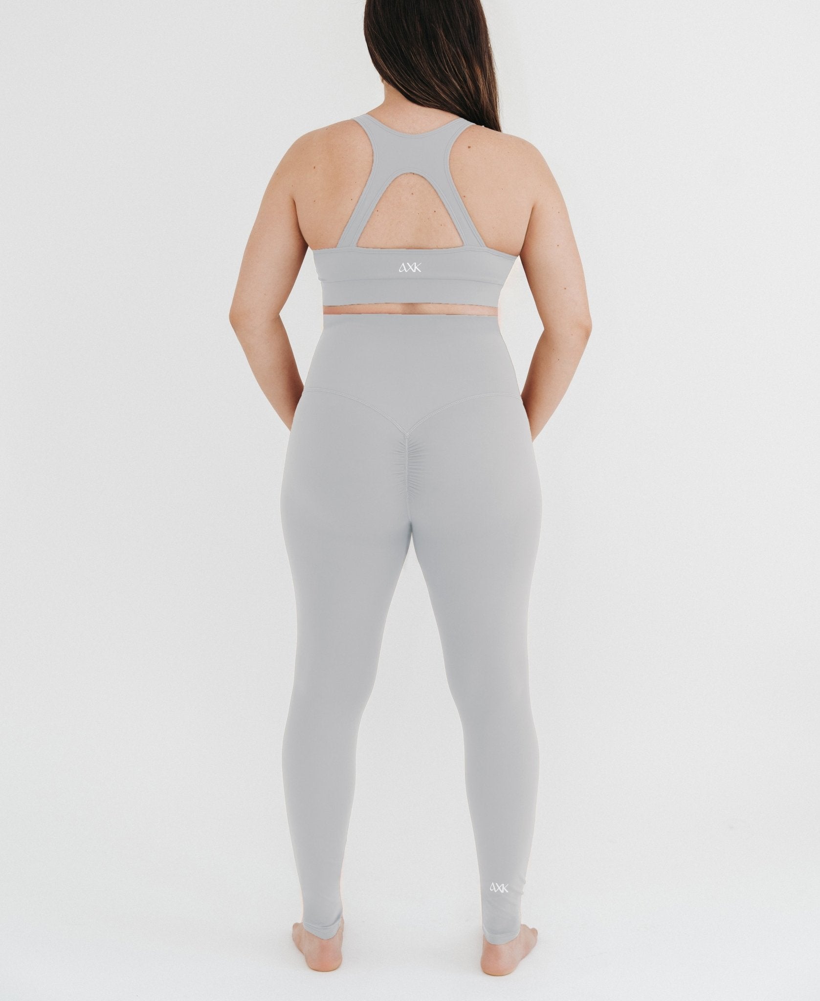 Axk Core Curve Maternity Legging - Light Gray