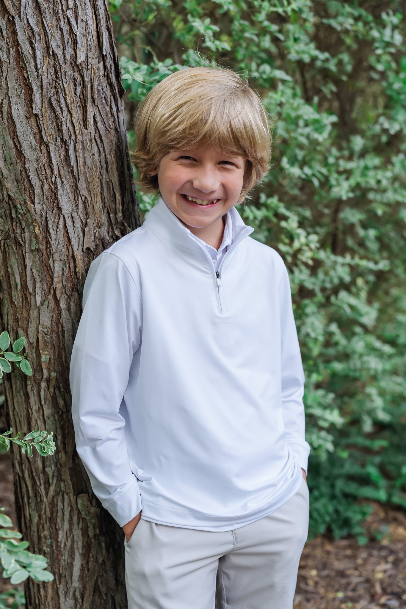 Sam Performance Pullover By Lh Sport - White