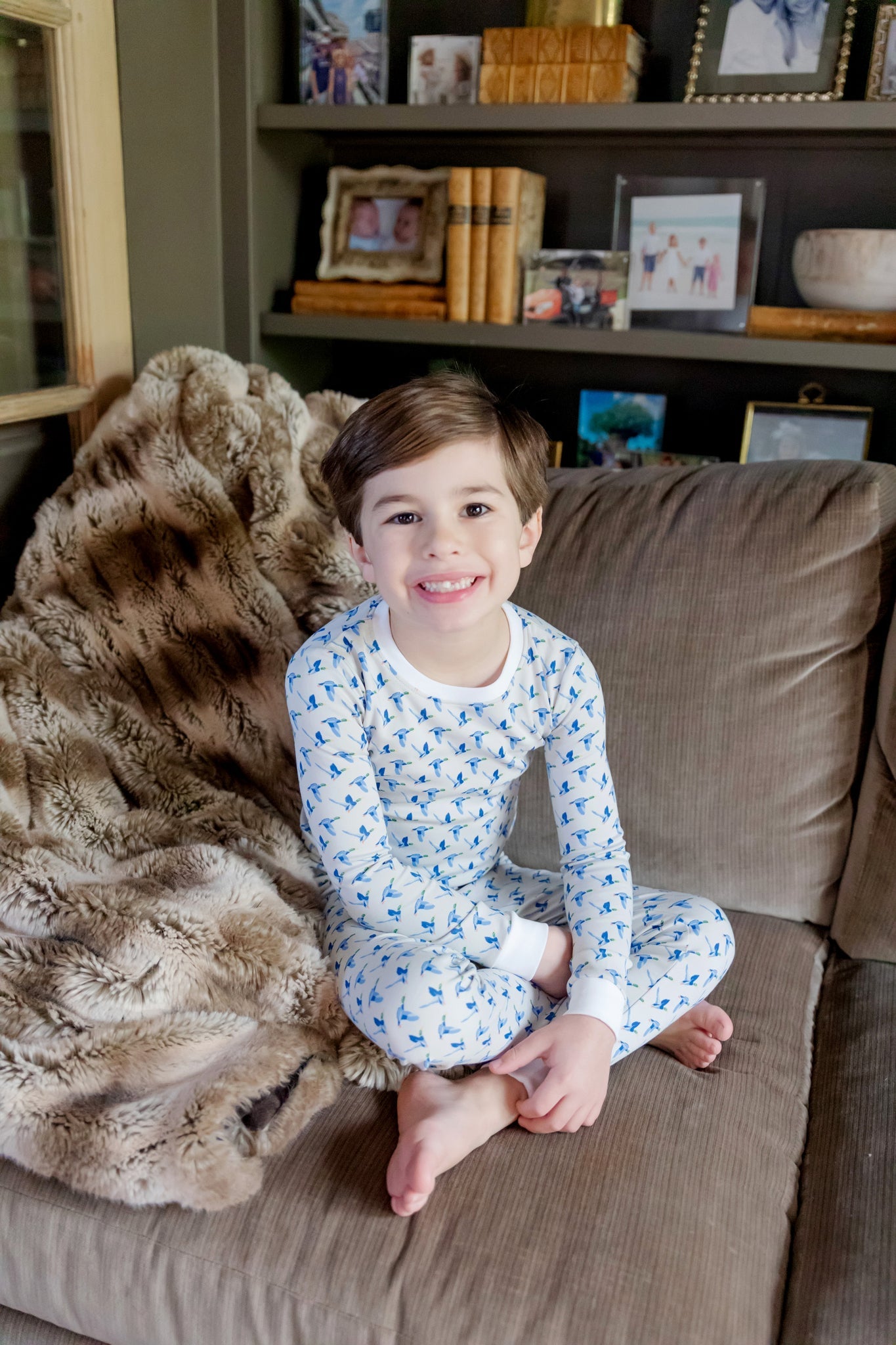 Grayson Boys' Pajama Pant Set - Mallard Ducks