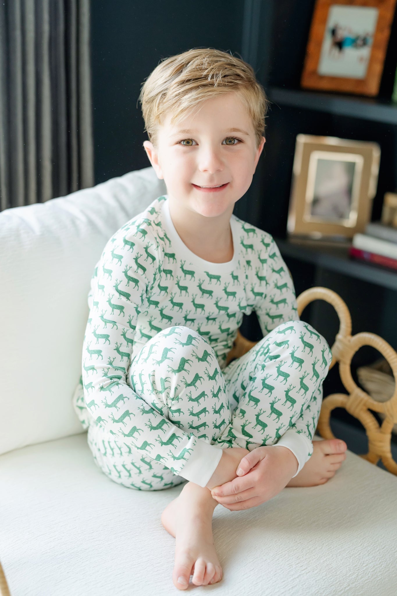 Grayson Boys' Pajama Pant Set - Woodland Deer