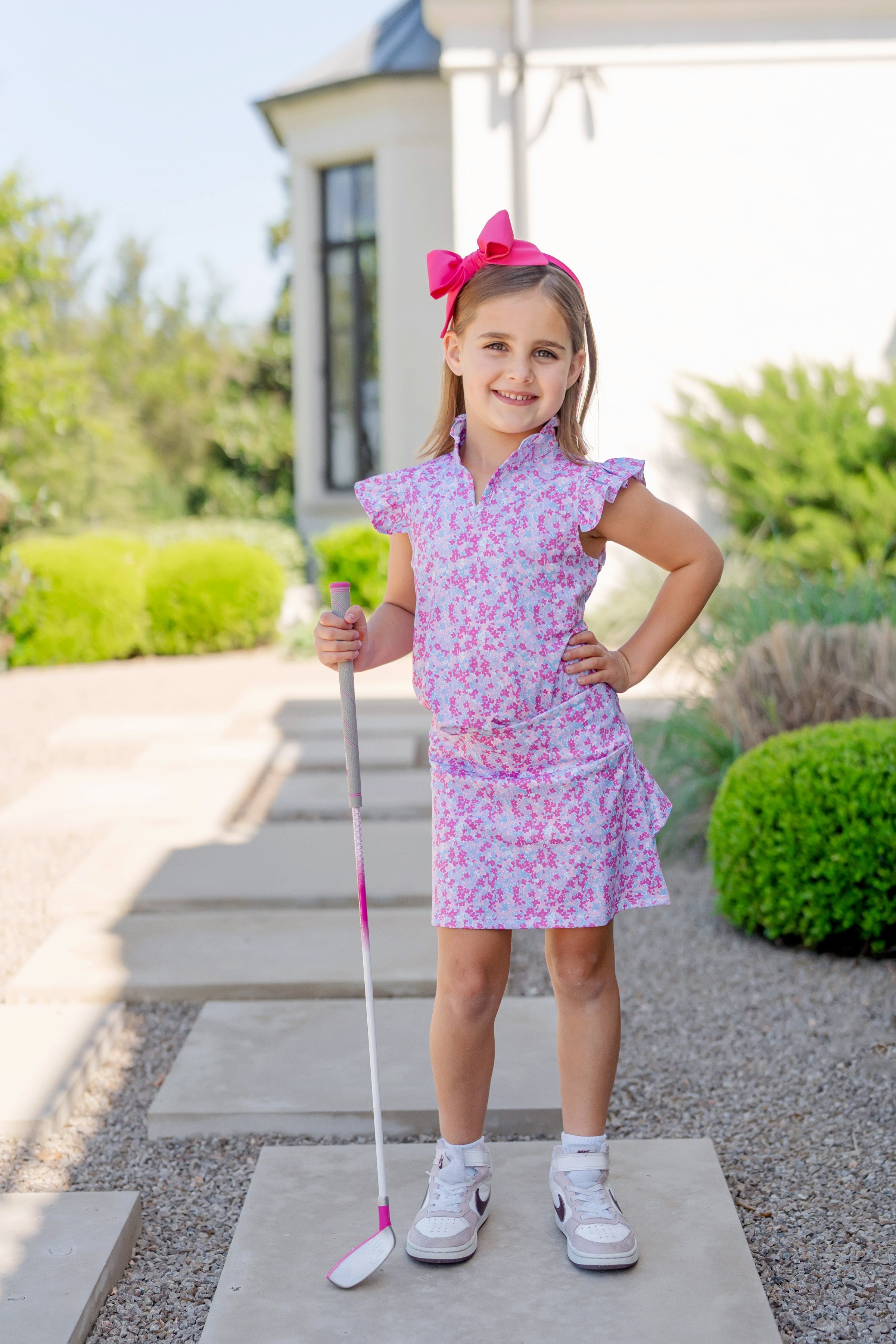 Margot Girls' Performance Skirt By Lh Sport - Preppy Petals