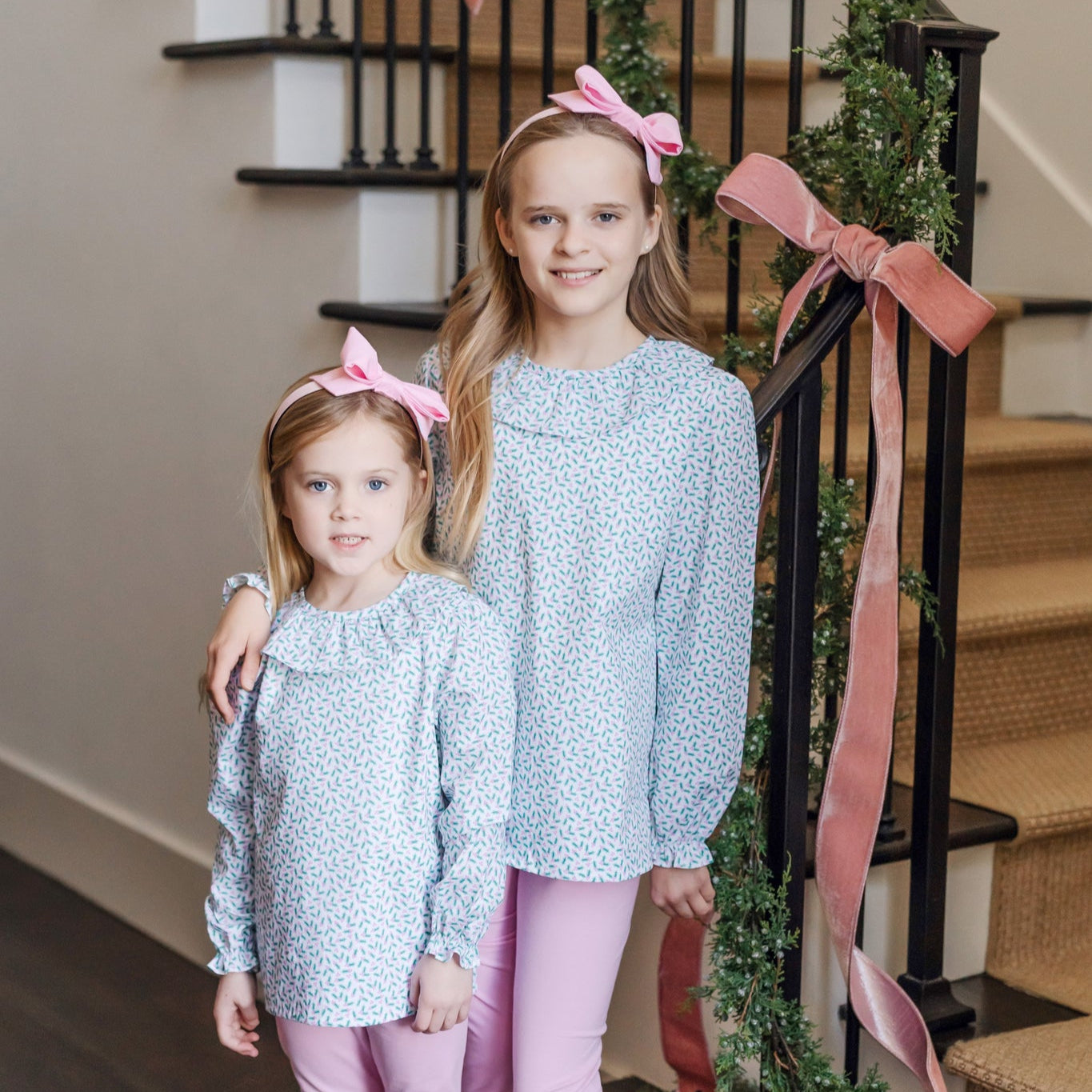 Emma Set Girls' Legging Set Holly Holiday