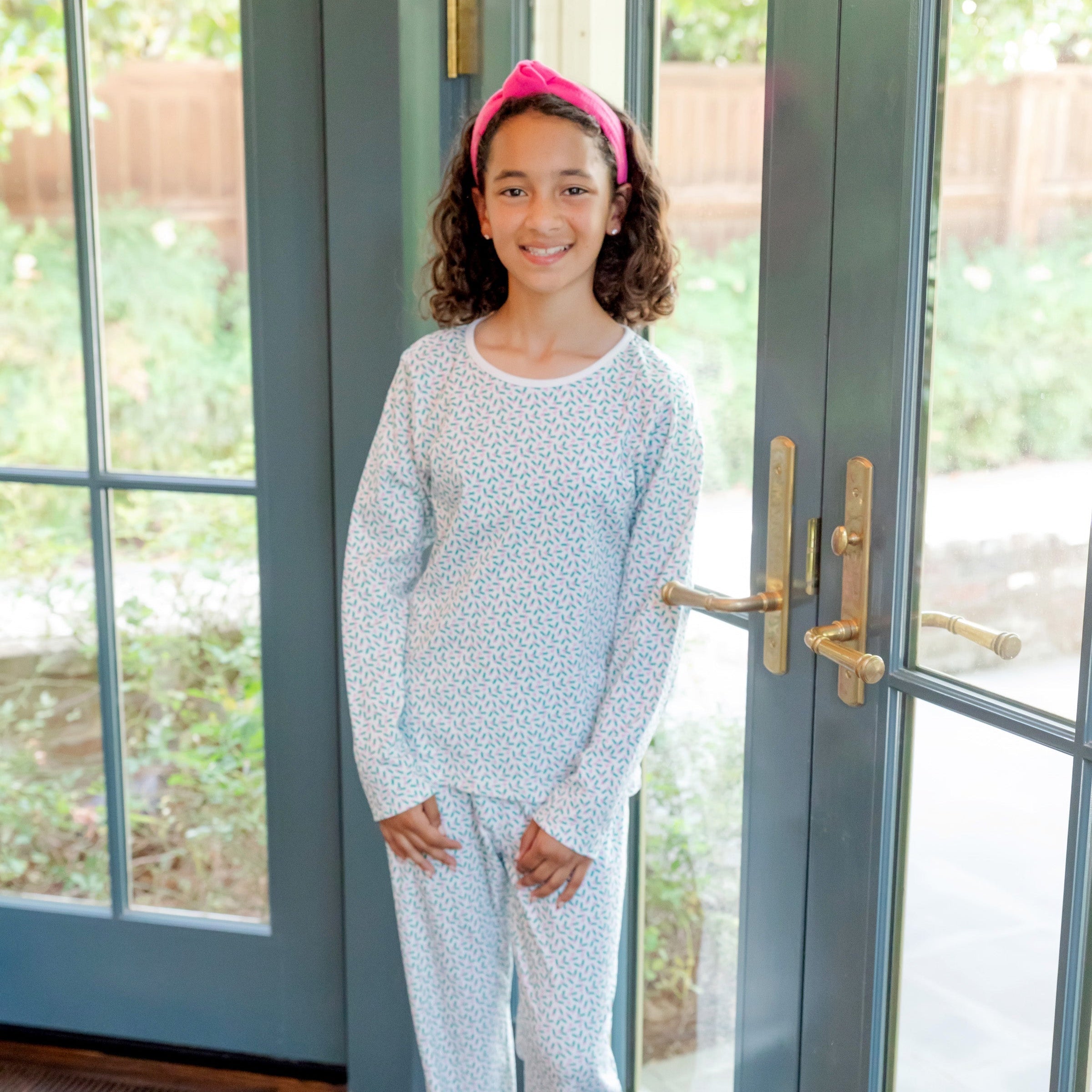 Millie Girls' Pant Set Holly Holiday