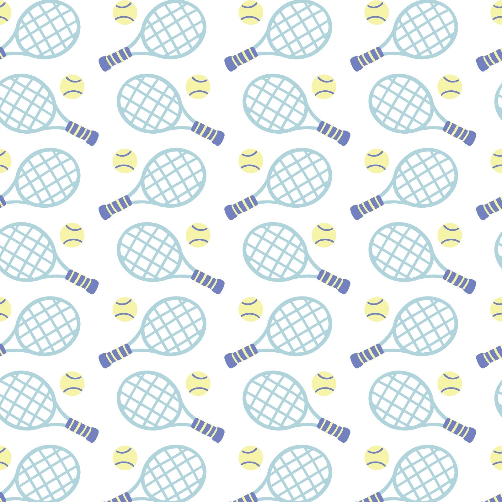 Marcia Women's Pima Cotton Pajama Pant Set - Tennis Match Blue