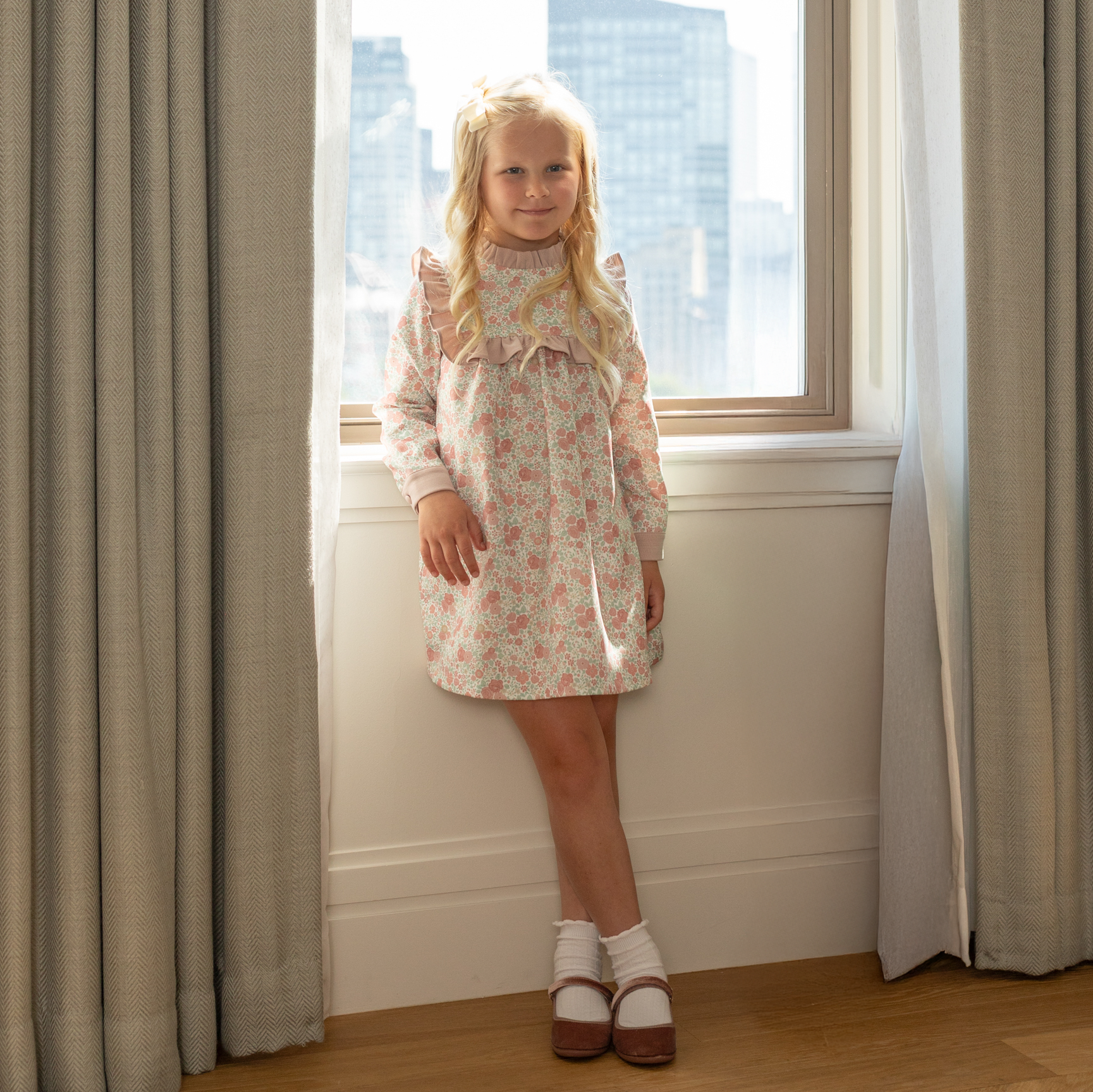 Nora Dress In Beacon Hill Blooms