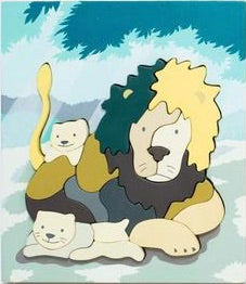 Puzzle Lion