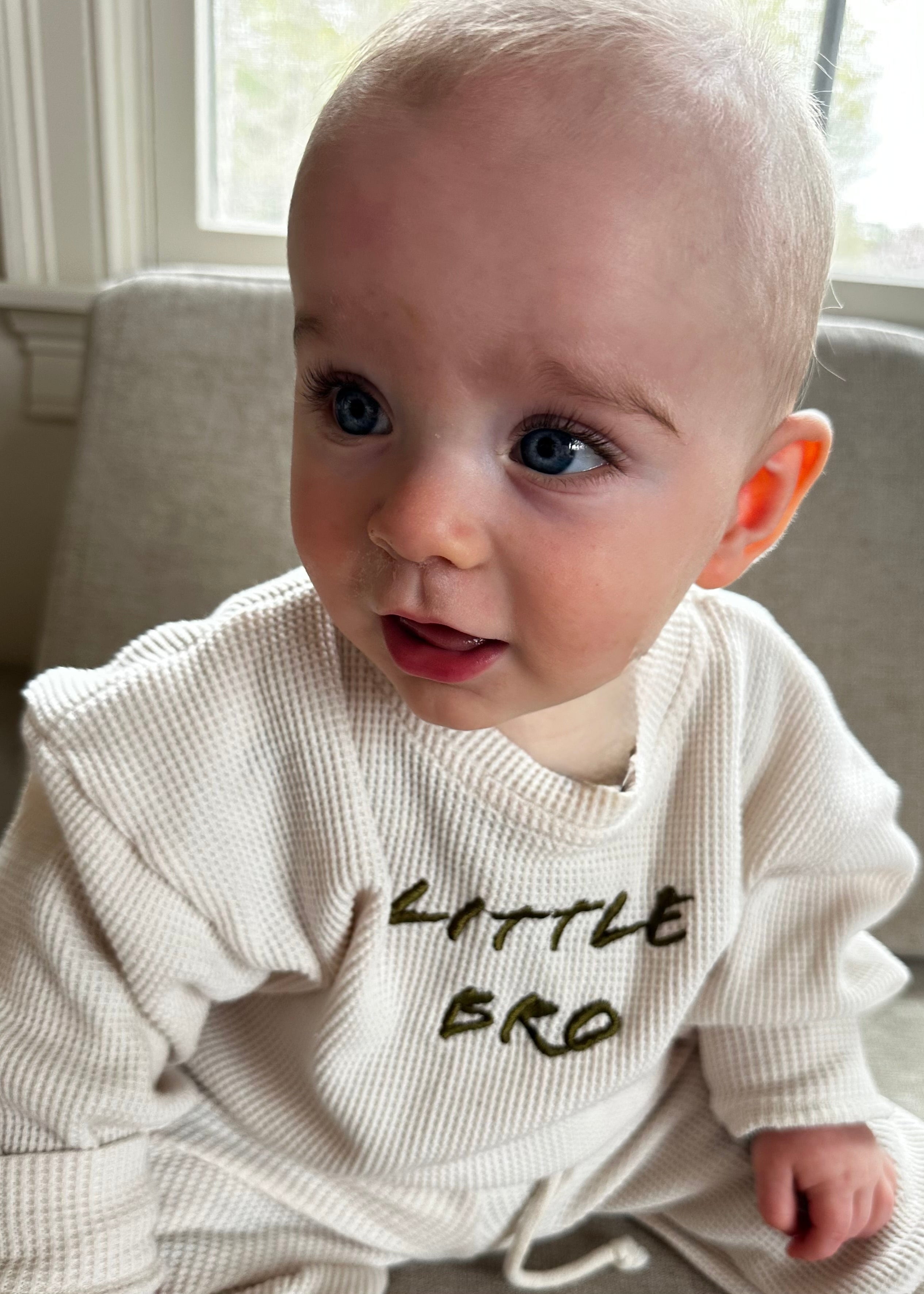 Little Brother Jogger Set | Baby & Toddler Matching Sibling Outfits