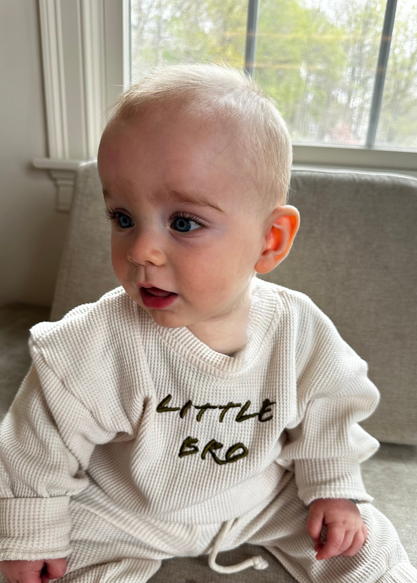 Little Brother Jogger Set | Baby & Toddler Matching Sibling Outfits