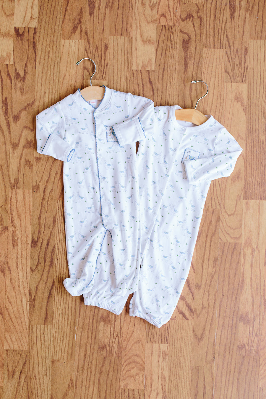 Alex The Alpaca Blue Footie